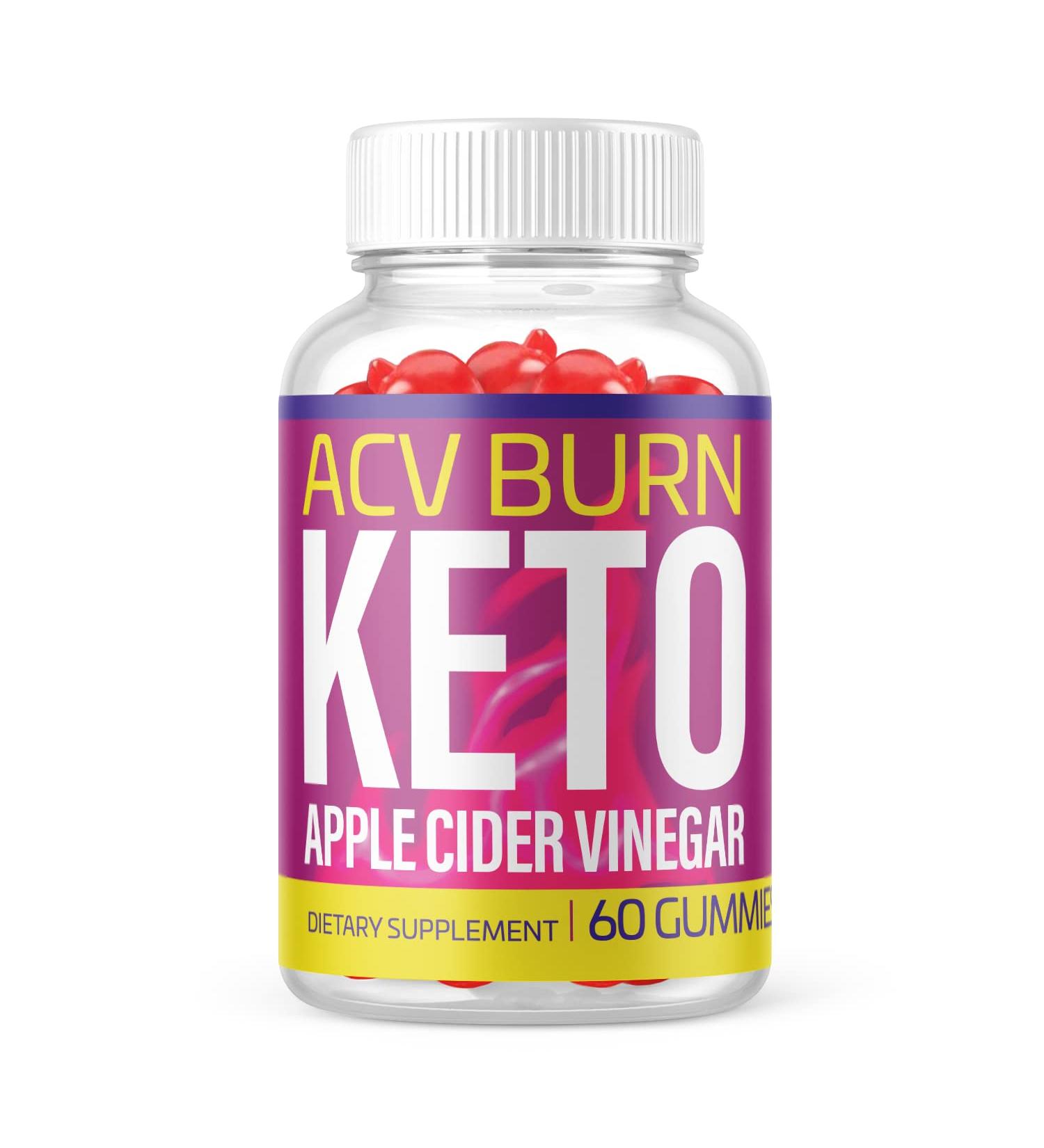 ACV Burn Keto Gummies - Powerful ACV Burn Keto Gummy Bears (1 Pack) - Buy Online on GoSupps.com