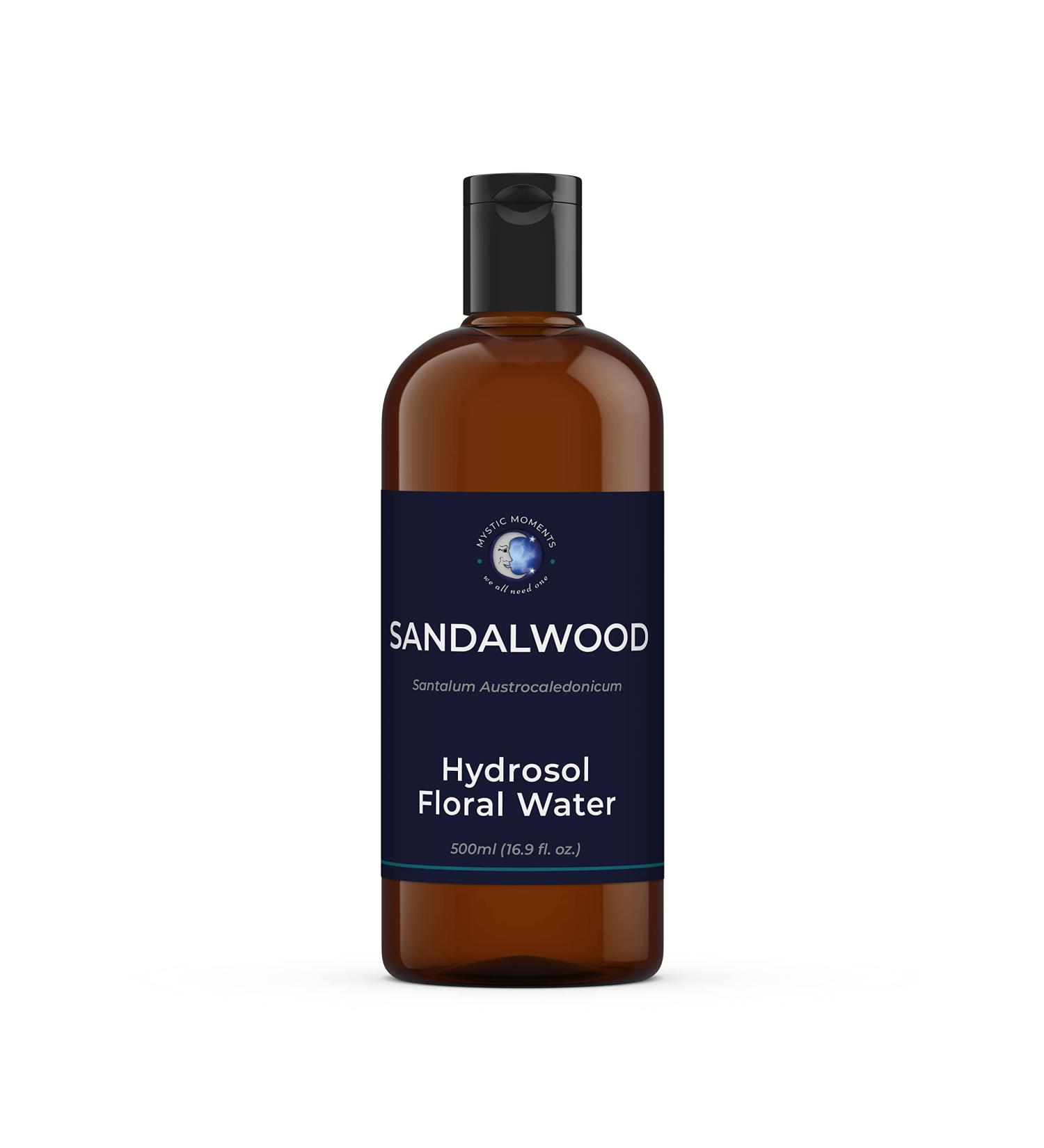 Mystic Moments | Hydrosol naturel au bois de santal 1 litre | Parfait pour la peau le visage le corps et les produits de beaut faits maison v g talien sans OGM 1 l (Lot de 2) - Buy Online on GoSupps.com