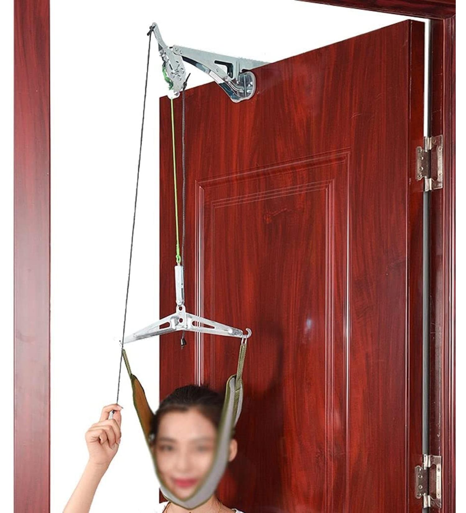 Over The Door Posture Corrector Door Suspension Cervical Traction Household Cervical Correction Instrument Portable Over Door Device for Neck Pain Relief Cervical Neck Traction Device Warm as Ever - Buy Online on GoSupps.com