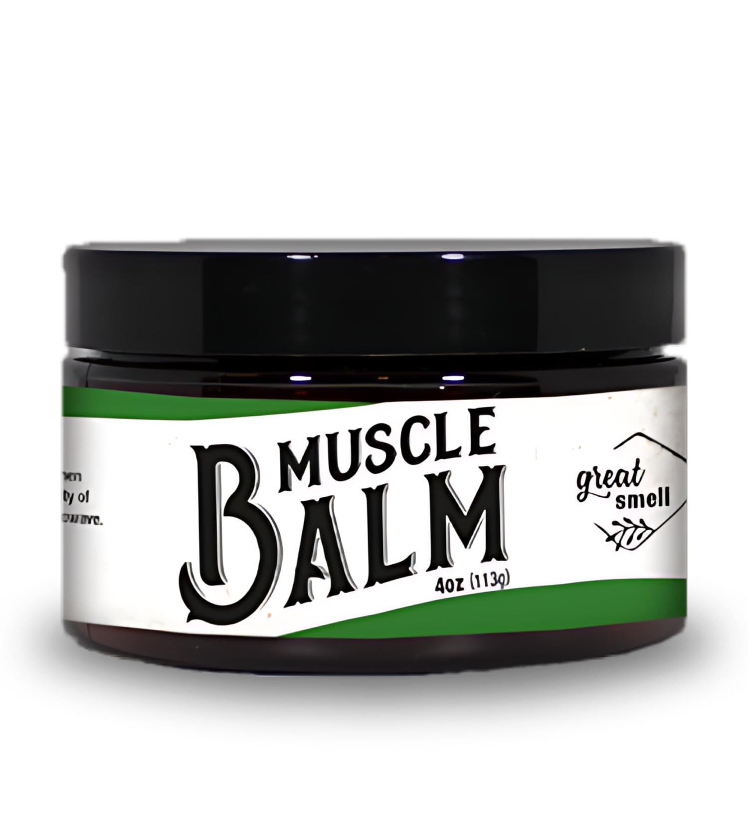 Yoder Naturals Muscle Balm - All-Natural Moisturizing Butter for Dry Skin + Cracked Heels - Calm Soothe Relax - Pure Essential Oils Peppermint + Lavender - Muscles + Joints 4 oz - Buy Online on GoSupps.com