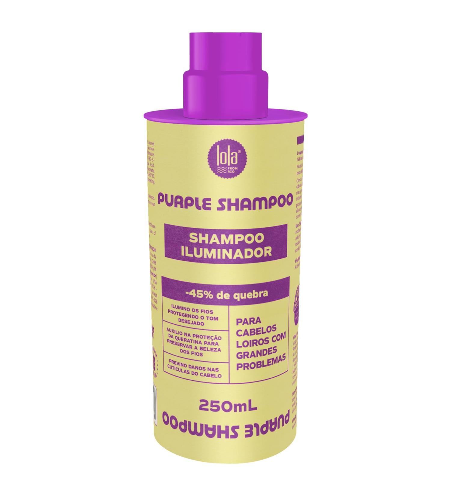  Lola Lola From Rio Purple Iluminador Shampoo 250ml - Brightening Shampoo - Buy Online on GoSupps.com