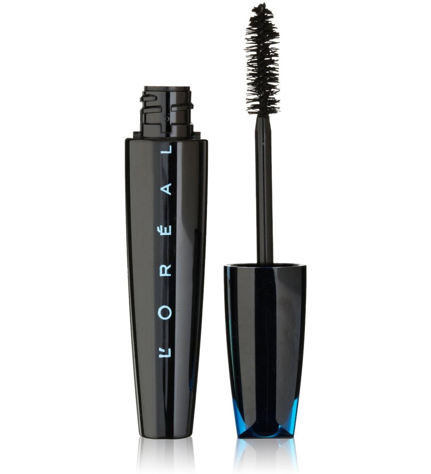 L'Oreal Paris Voluminous Extra-Volume Collagen Waterproof Mascara  Blackest Black  695  0.34 oz