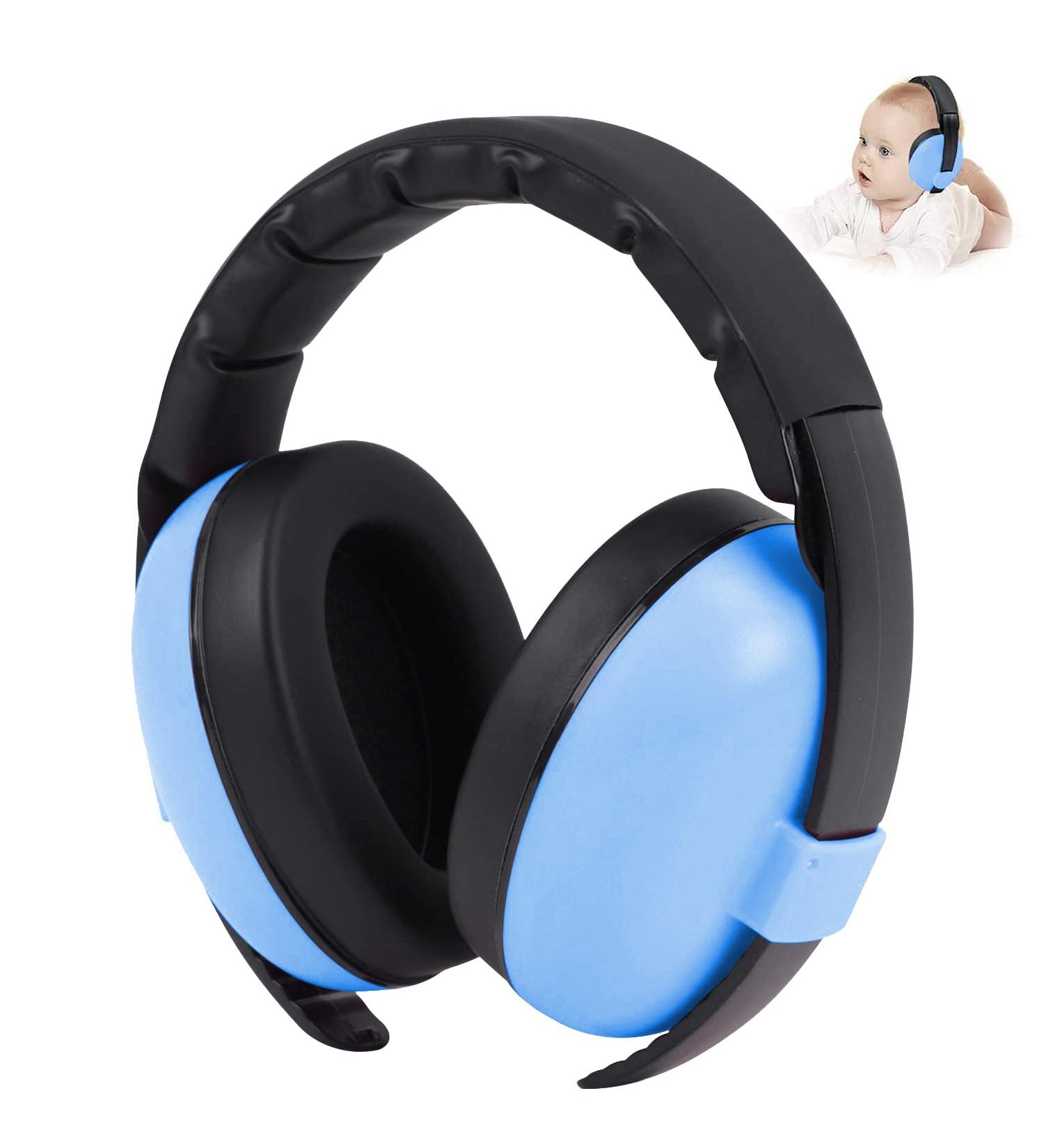 YANKUIRUI Baby Ear Defenders - Noise Cancelling Headphones for Ages 3 Months to 3 Years - Blue - Buy Online on GoSupps.com