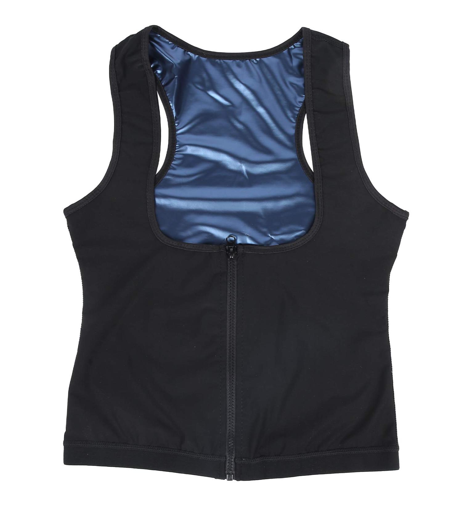 Tbest Sauna SuitsSauna Vest Heating Sweat Tank Top Breathable Waist Trainer Zipper Sports Corset for FemaleL/XL (L/XL) L-XL - Buy Online on GoSupps.com