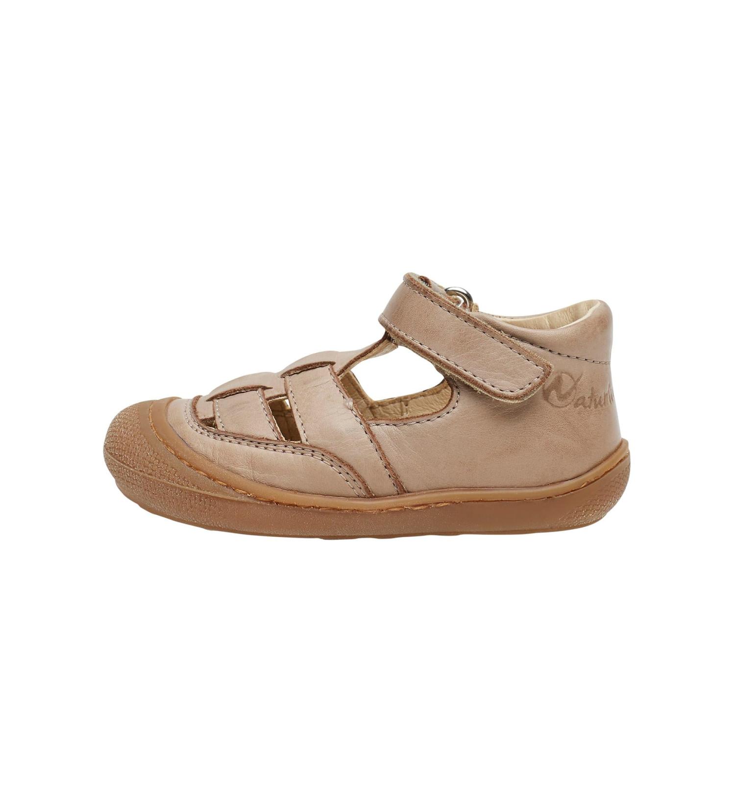 Naturino WAD Leather Closed-Toe Shoes 7 UK Child - Beige - Buy Online on GoSupps.com