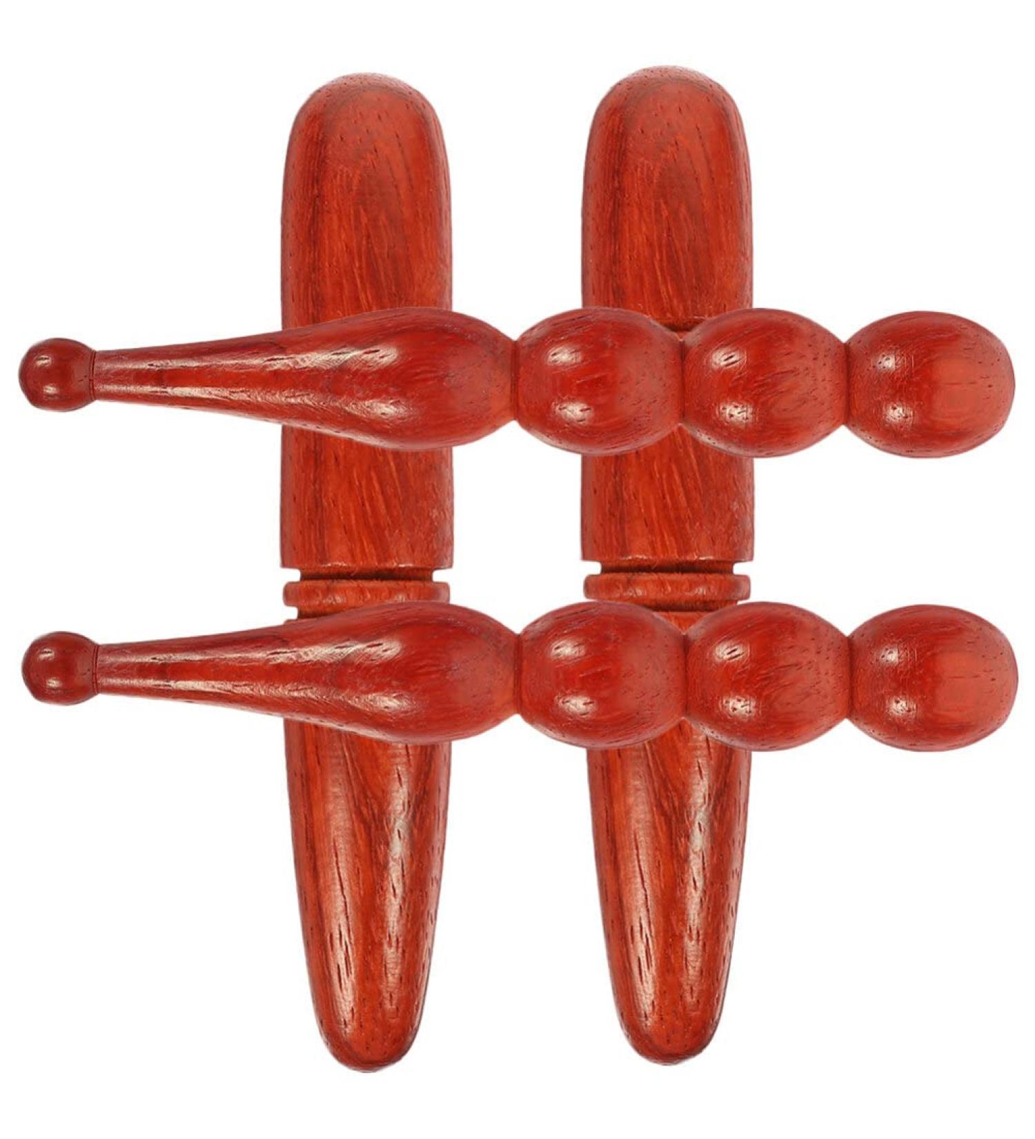 Beavorty Acupuncture Sticks - 4 Piece Manual Acupressure Pen & Foot Massage Bars for Ultimate Relaxation | International Shipping Available - Buy Online on GoSupps.com