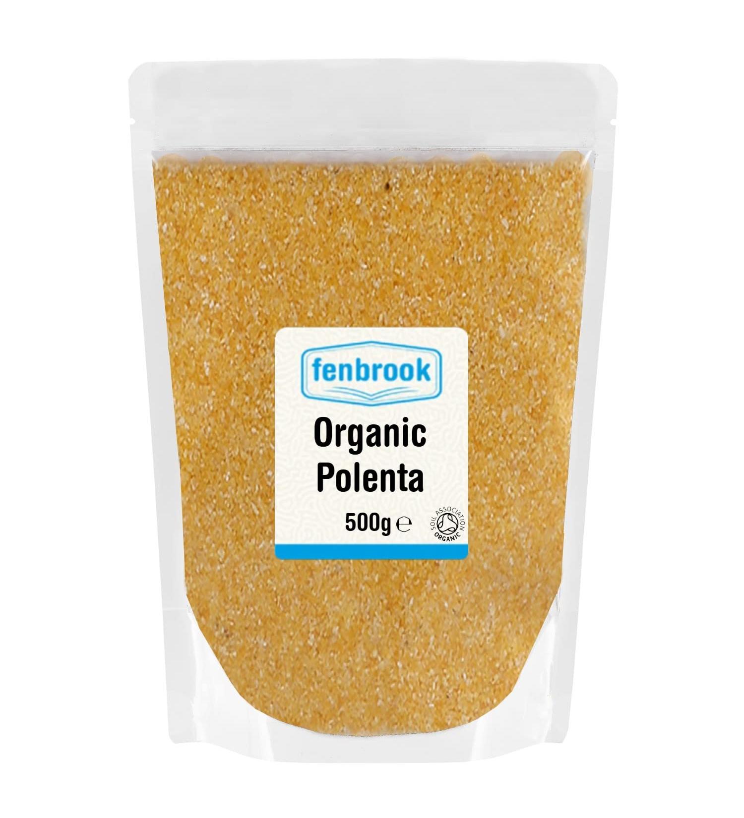 Organic Polenta 500g | Certified by Fenbrook Organic | Shop Now - Buy Online on GoSupps.com