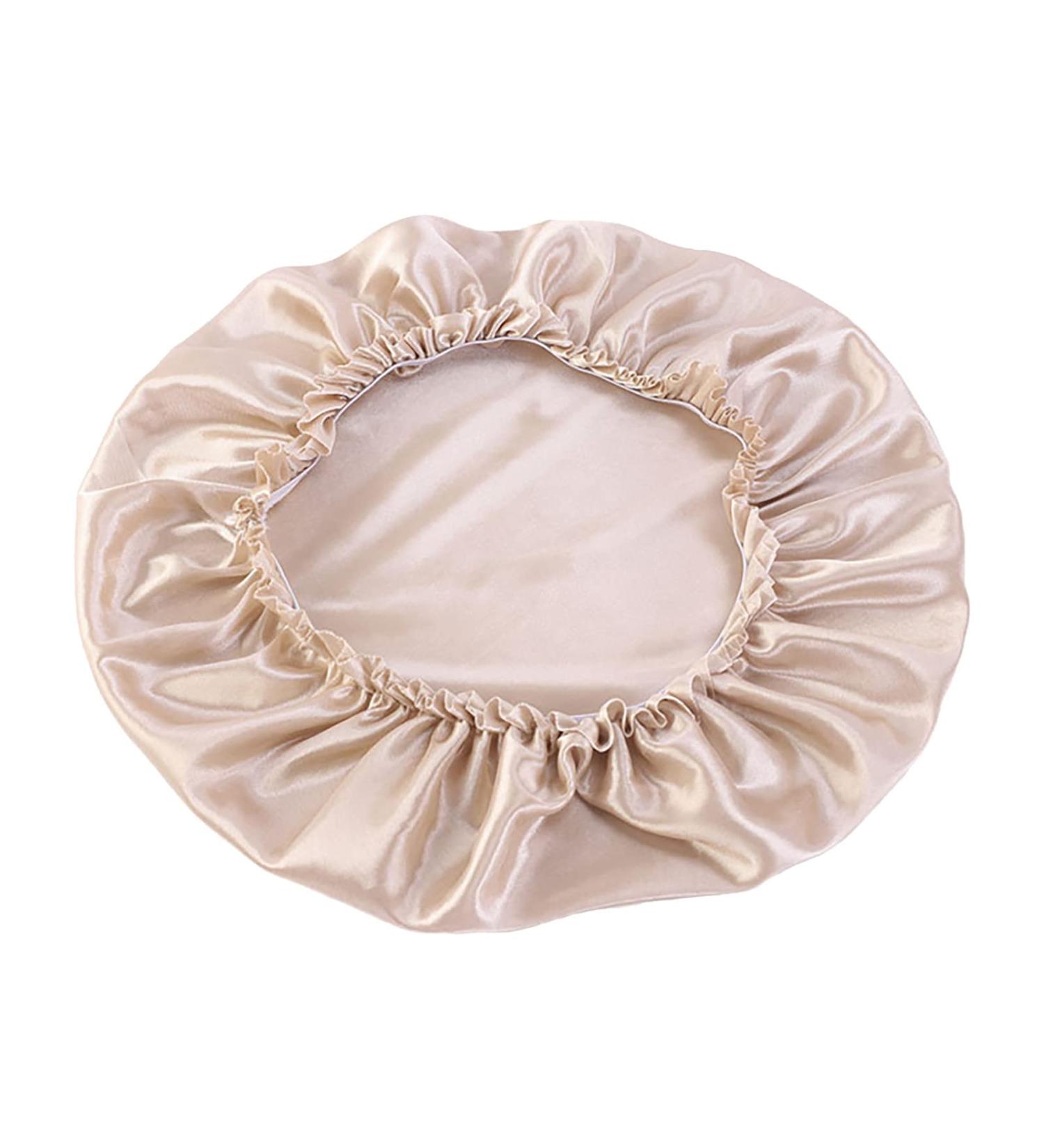 Manmaning women's beauty salon cap simulation silk tip round cap nicknep cap-cap