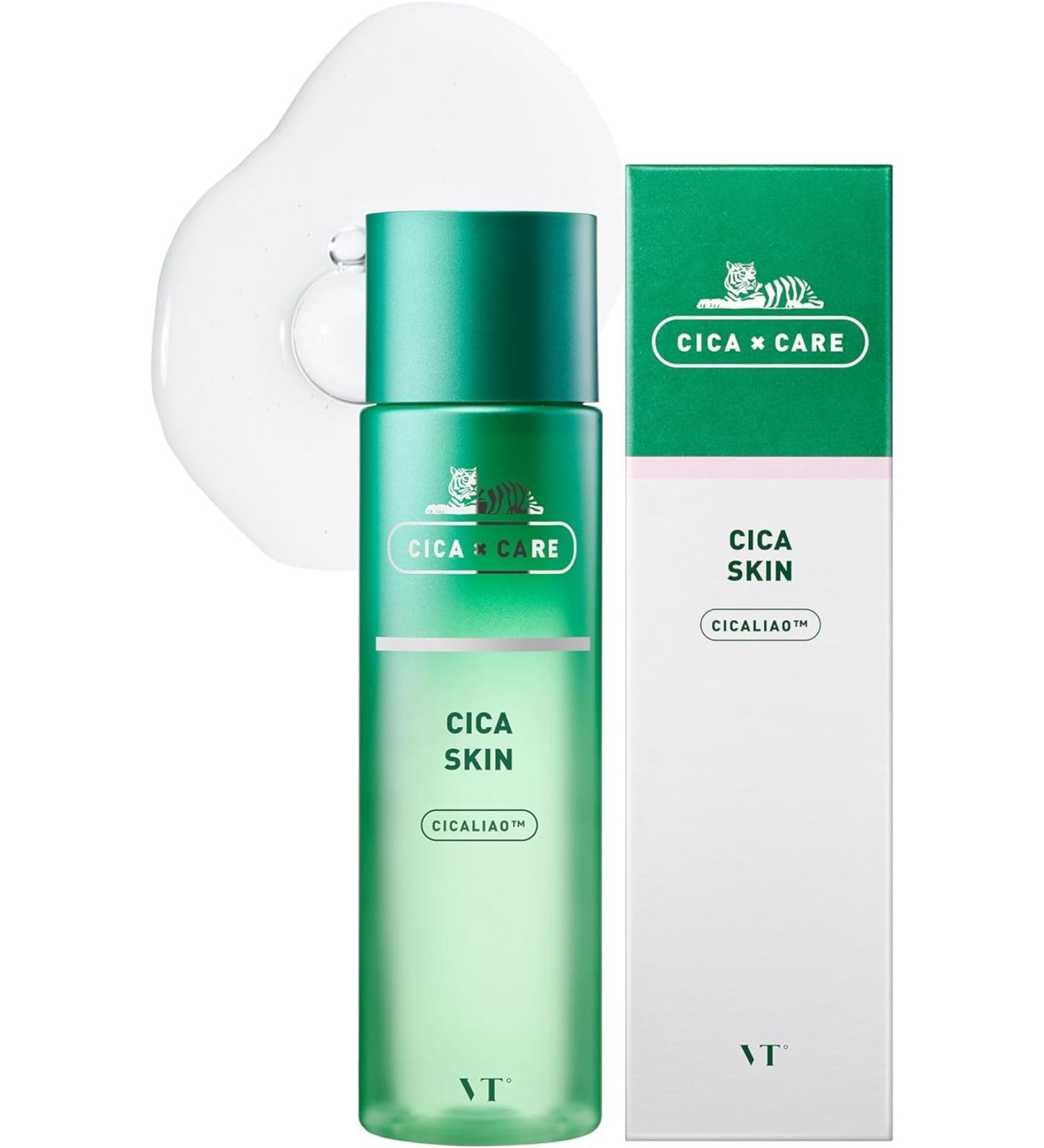 VT COSMETICS CICA Skin Toner - Hydrating & Soothing Redness Relief with Centella Asiatica | 200ml Korean Skincare - Buy Online on GoSupps.com