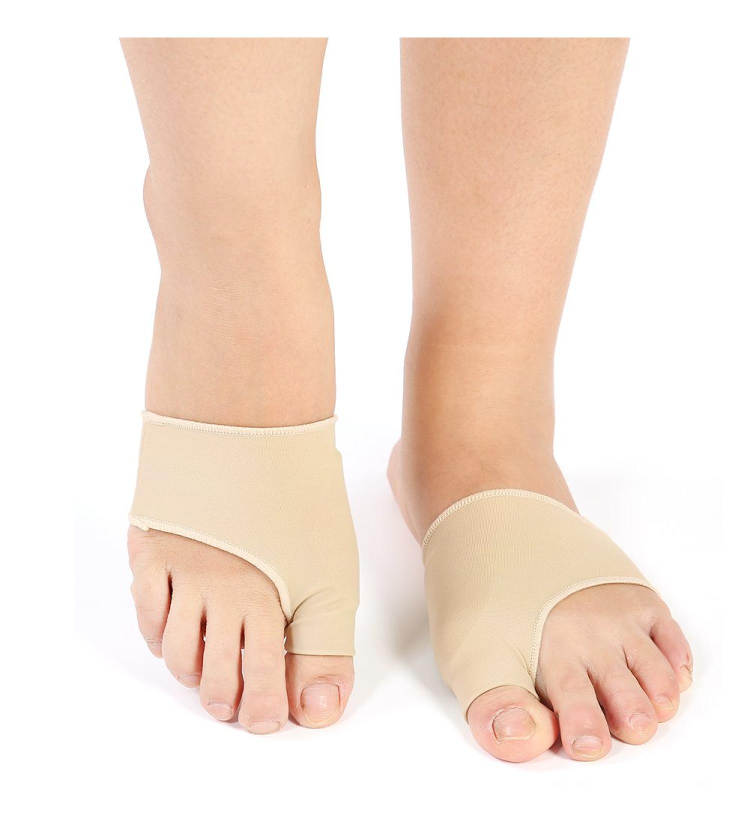 Hallux Valgus Corrector | Silicone Bunion Straightener & Toe Protector for Pain Relief | Foot Care Solution (L) - International Shipping - Buy Online on GoSupps.com