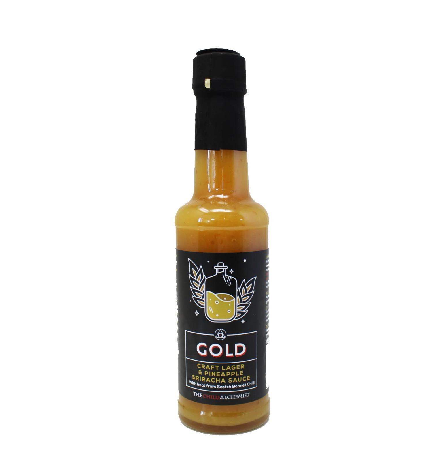 The Chilli Alchemist Craft Lager Pineapple & Scotch Bonnet Sriracha Sauce - Buy Online on GoSupps.com