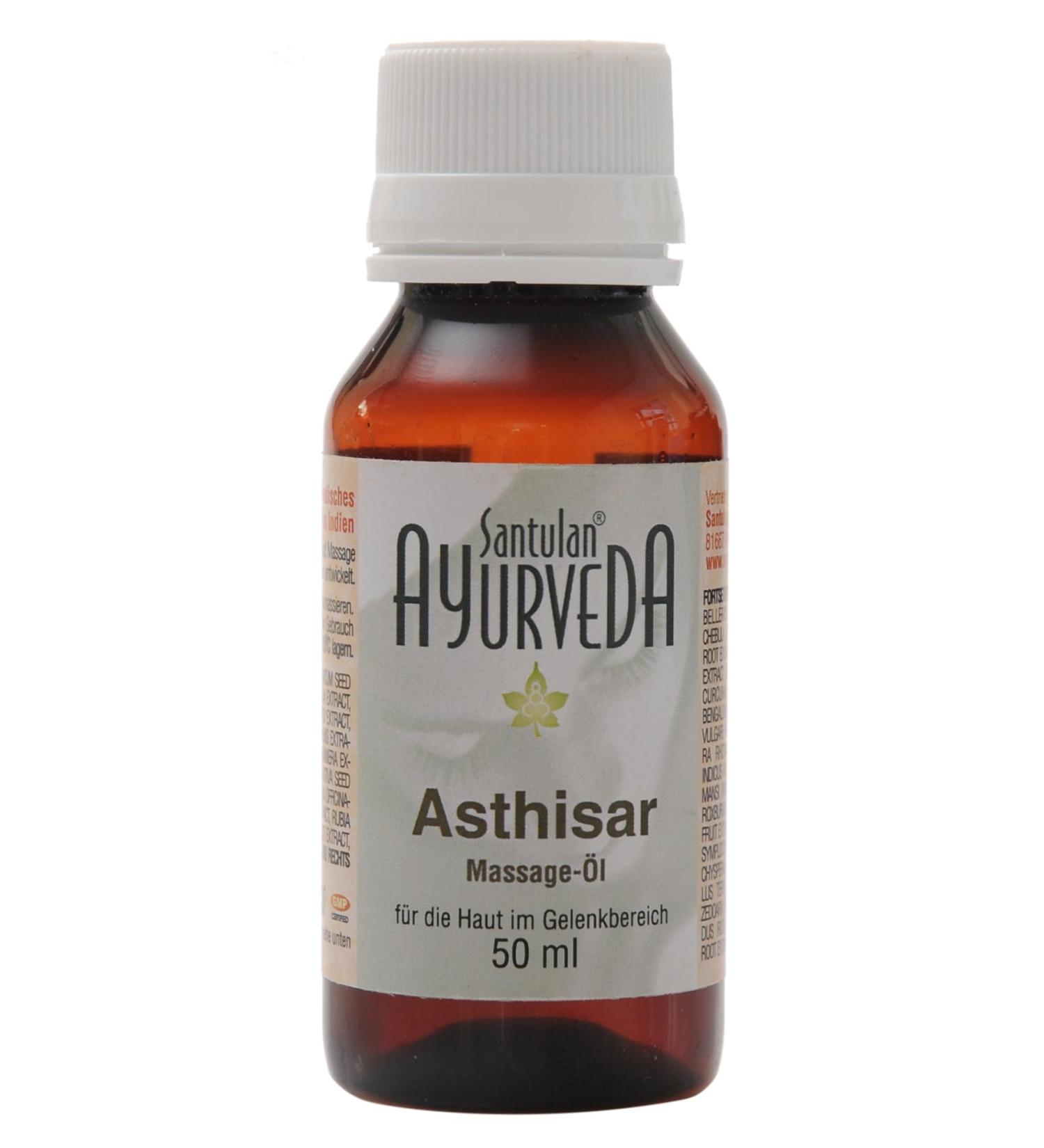 Santulan Ayurveda Asthisar massage oil (Shanti oil) for the skin in the joint area 50 ml