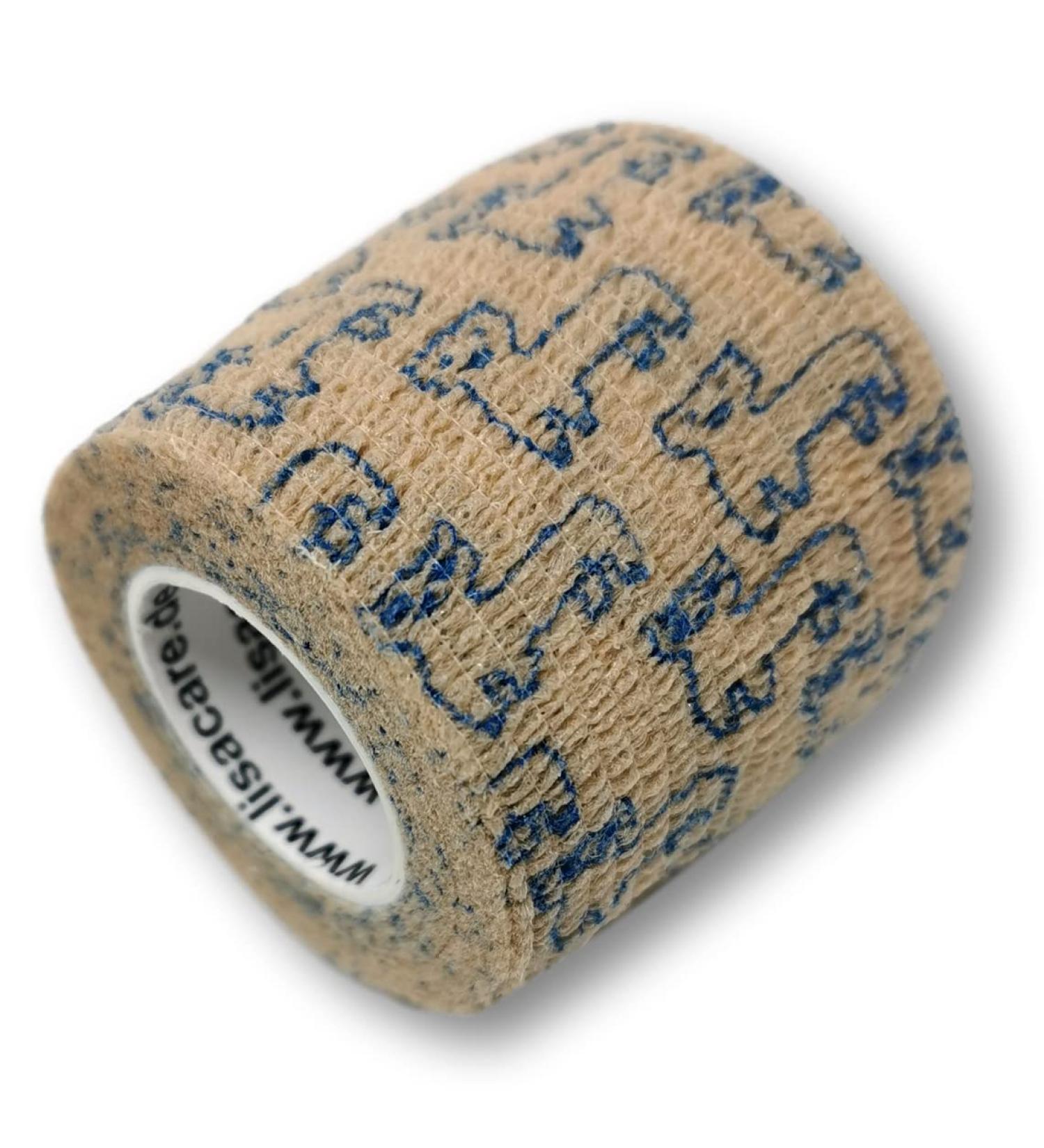 Lisacare First Aid for Children - 4 Rolls Self-Adhering Elastic Bandages - 5cm Wide - Colorful Motifs & Comforting Designs - Alpaka 4 Set - Buy Online on GoSupps.com