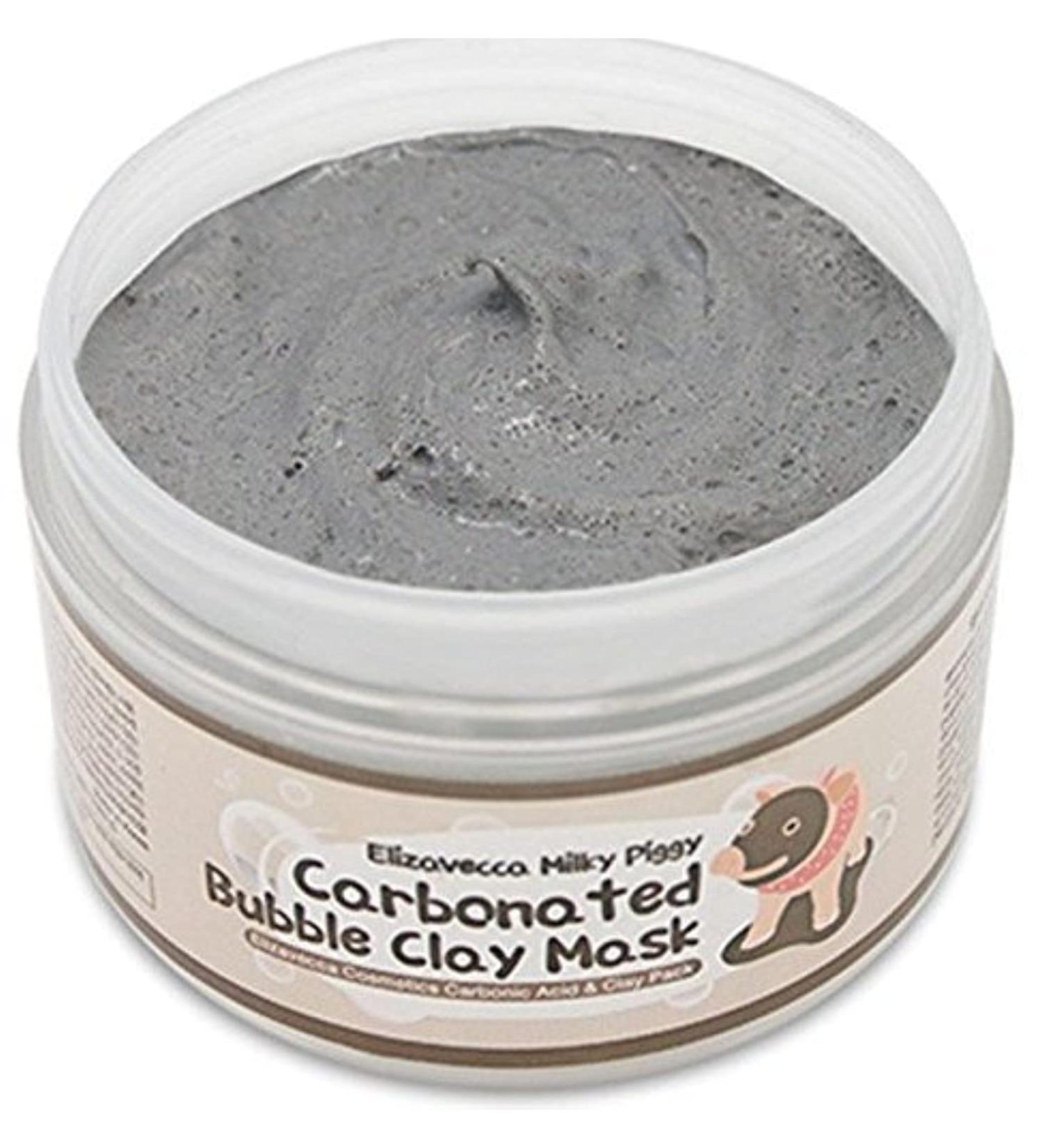 Elizavecca Carbonated Bubble Clay Mask - Deep Cleansing and Pore Purifying Formula - Buy Online on GoSupps.com