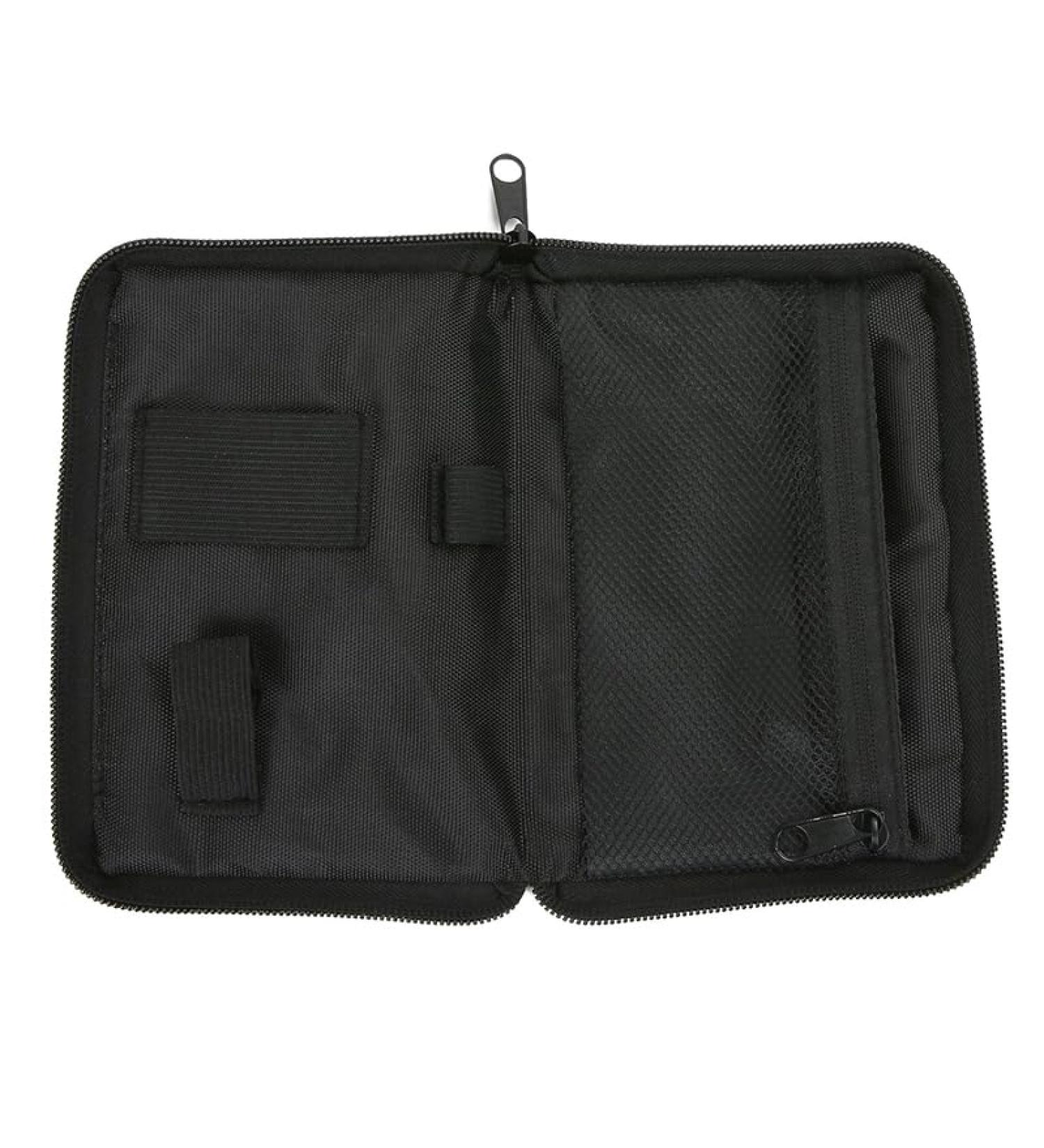 Fublazeze Blood Glucose Meter Storage Bag | Diabetes Organizer for Blood Pressure & Oxygen Meters | Black Zipper Carrier - Buy Online on GoSupps.com