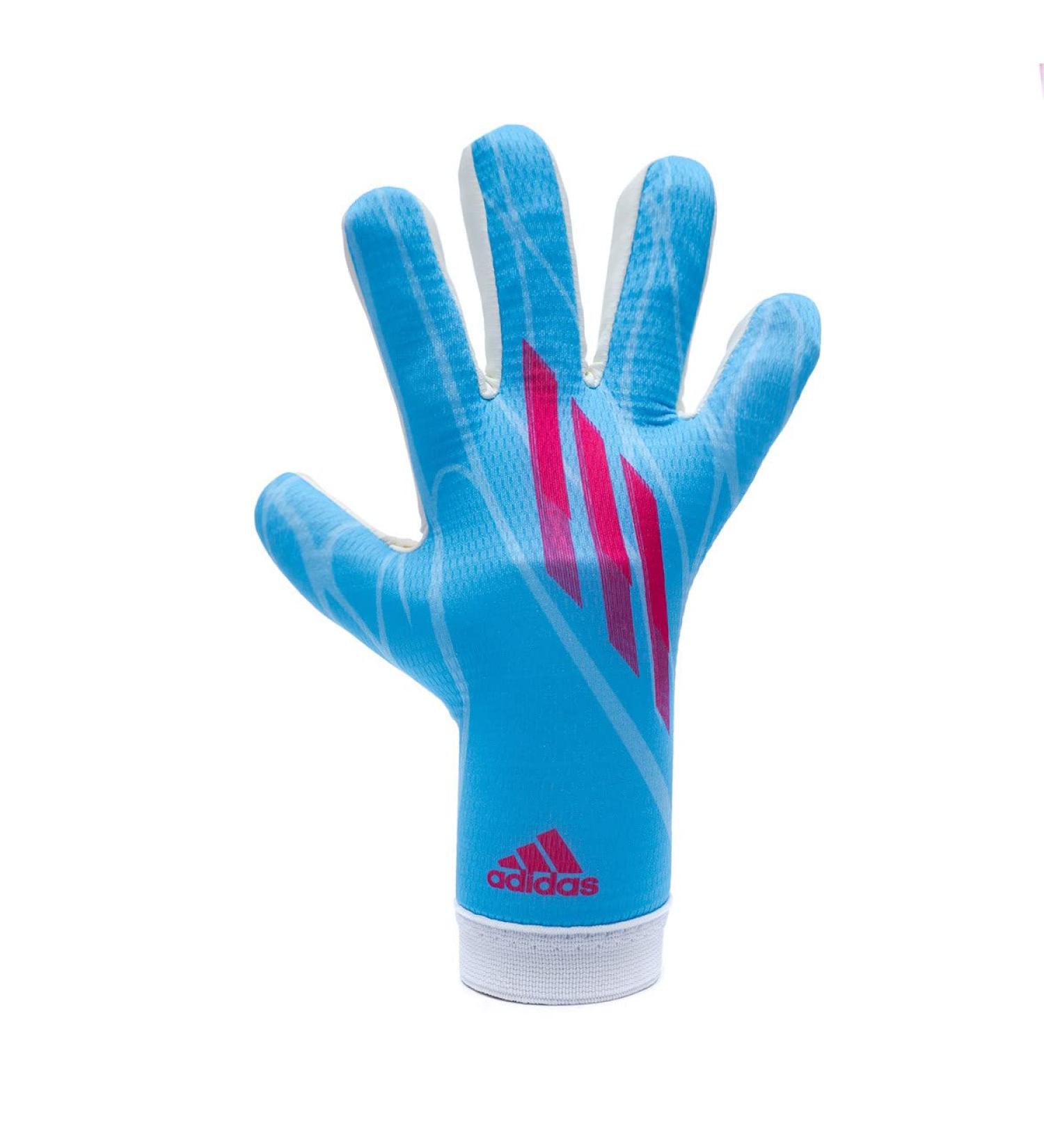 adidas Unisex Kids X Gl Trn J Goalkeeper Gloves 3 SKYRUS/WHITE/TMSHPN