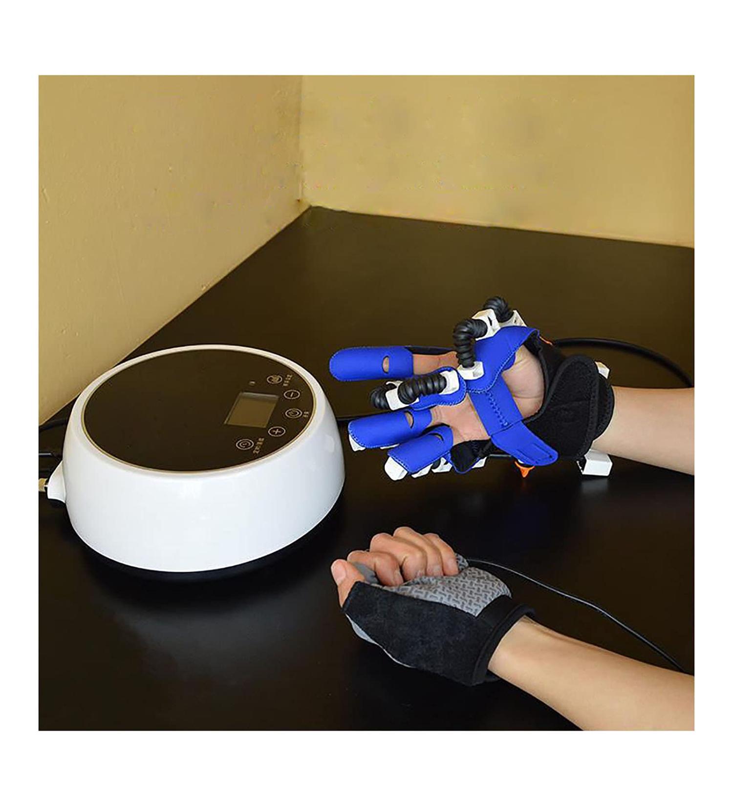 Hand Stroke Hemiplegia Rehabilitation Training Equipment Rehabilitative Orthoses Manual Training Increase Muscle Tone Left Medium - Buy Online on GoSupps.com