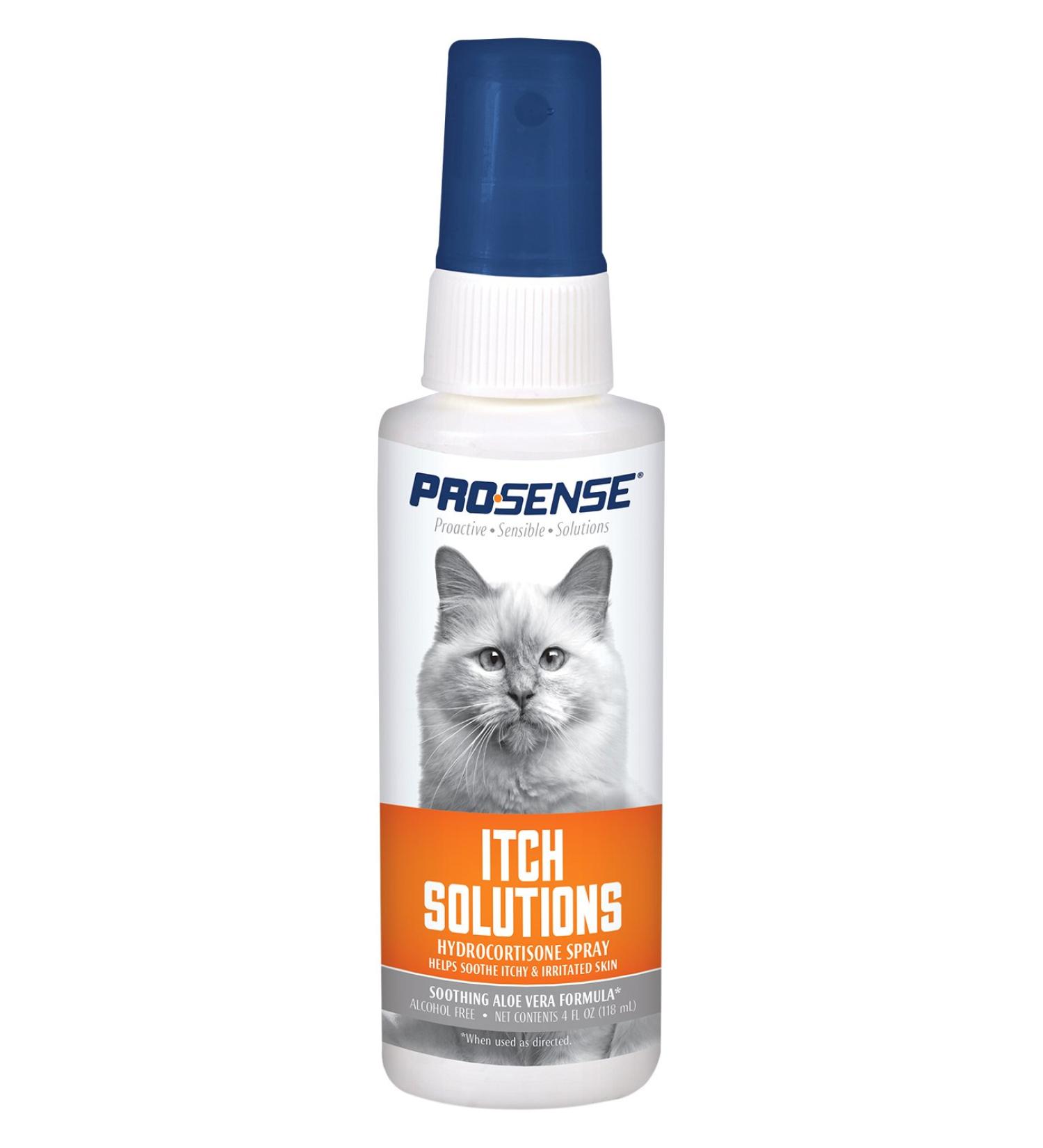 Pro-Sense Itch Solutions Hydrocortisone Spray 4 fl.oz (118ml) - Fast-Acting Relief for Skin Irritation - Buy Online on GoSupps.com