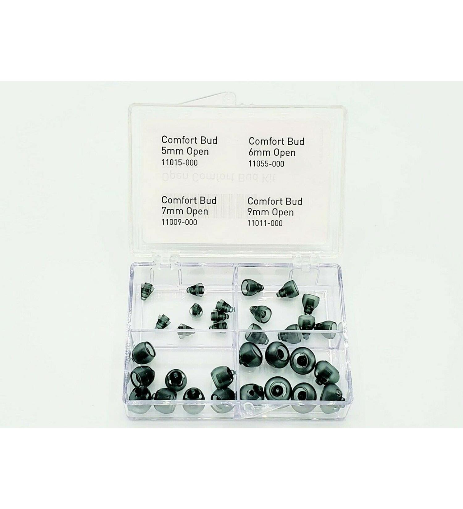 Starkey Hearing Aid Domes Comfort Ear Buds Open/Vented Variety Pack (32 Domes)