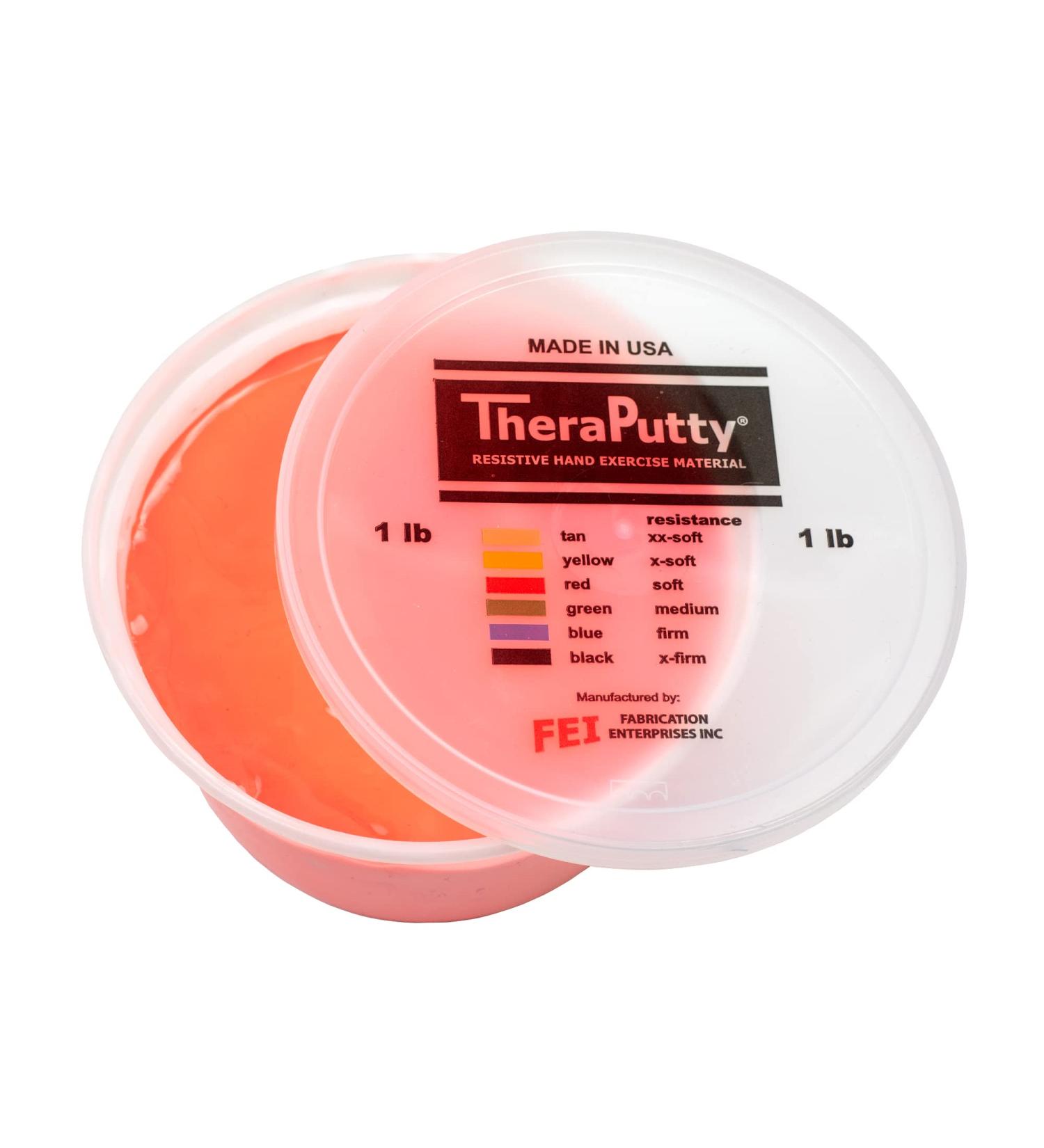 Buy CanDo TheraPutty Scented Hand Exercise Putty - Cherry Red 1lb for Rehabilitation & Occupational Therapy - International Shipping Available - Buy Online on GoSupps.com