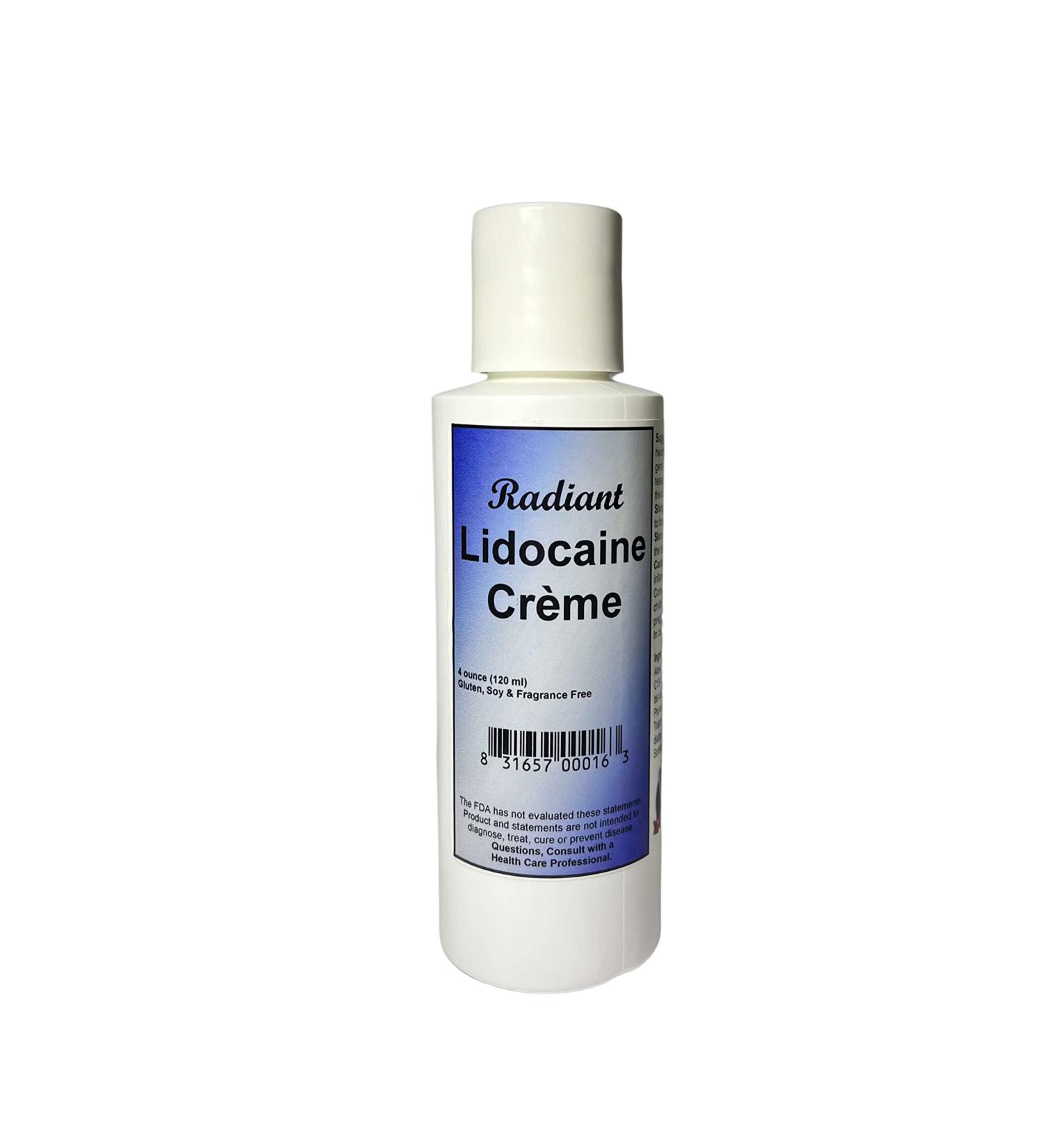 Buy 5% Lidocaine Cream 4 oz - Fast Relief for Pain | International Shipping Available - Buy Online on GoSupps.com