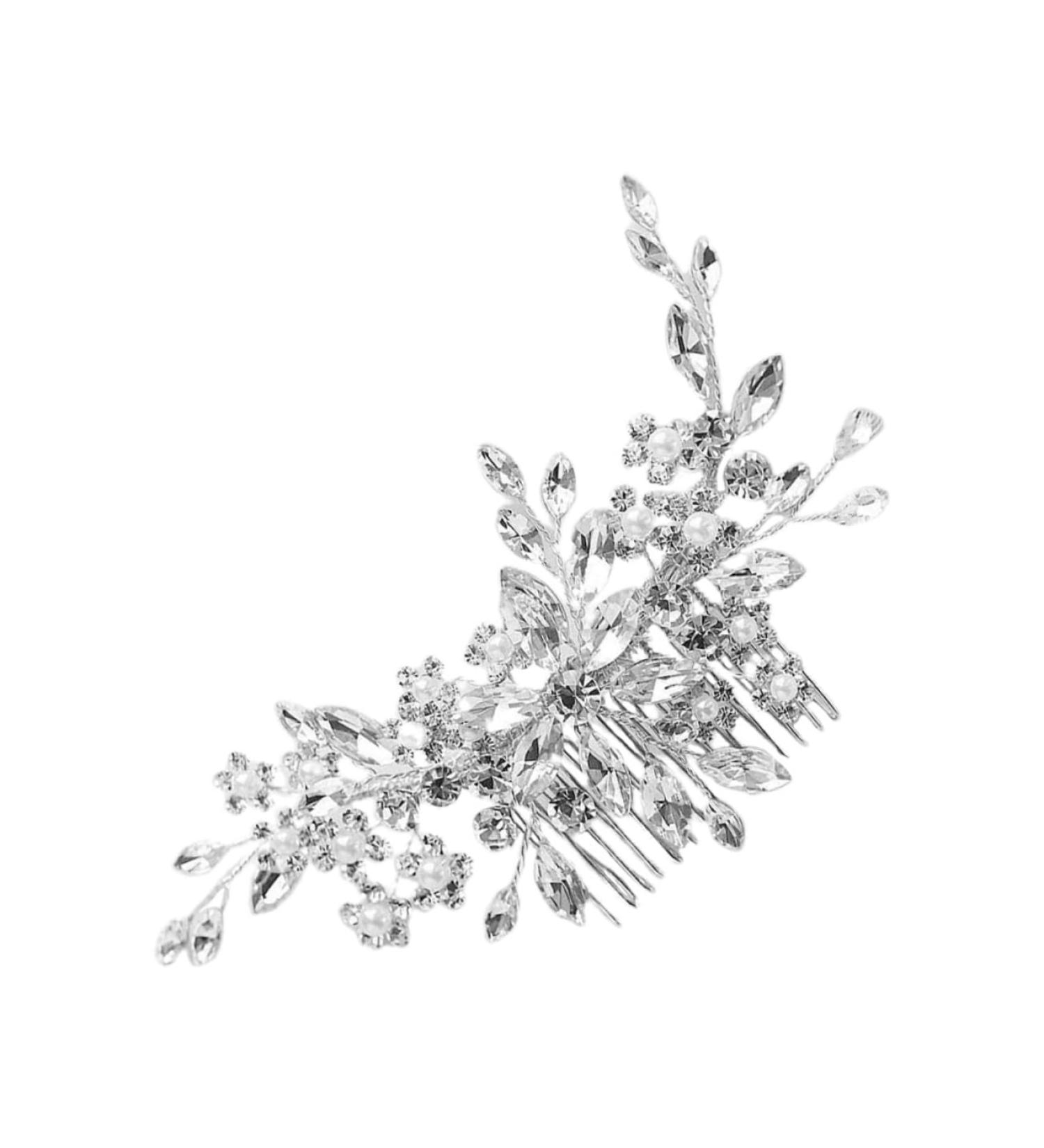 MUSISALY Crystal Inlaid Hair Comb Bride Headdress Wedding Headpiece for Bride Wedding Crystal Hair Comb Bridal Headpieces Bridal Hair Comb Wedding Headdress Bride Wedding Hair Comb - Buy Online on GoSupps.com