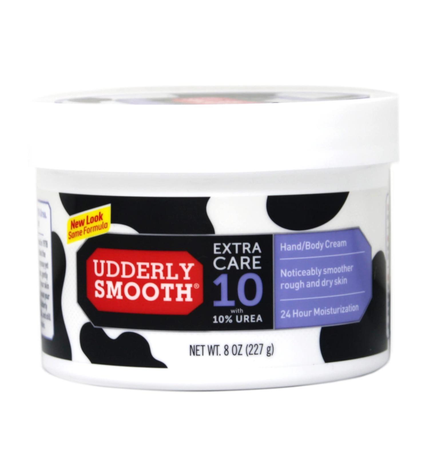 Udderly Smooth Extra Care Cream 10% Urea Unscented - 8 oz - Buy Online on GoSupps.com
