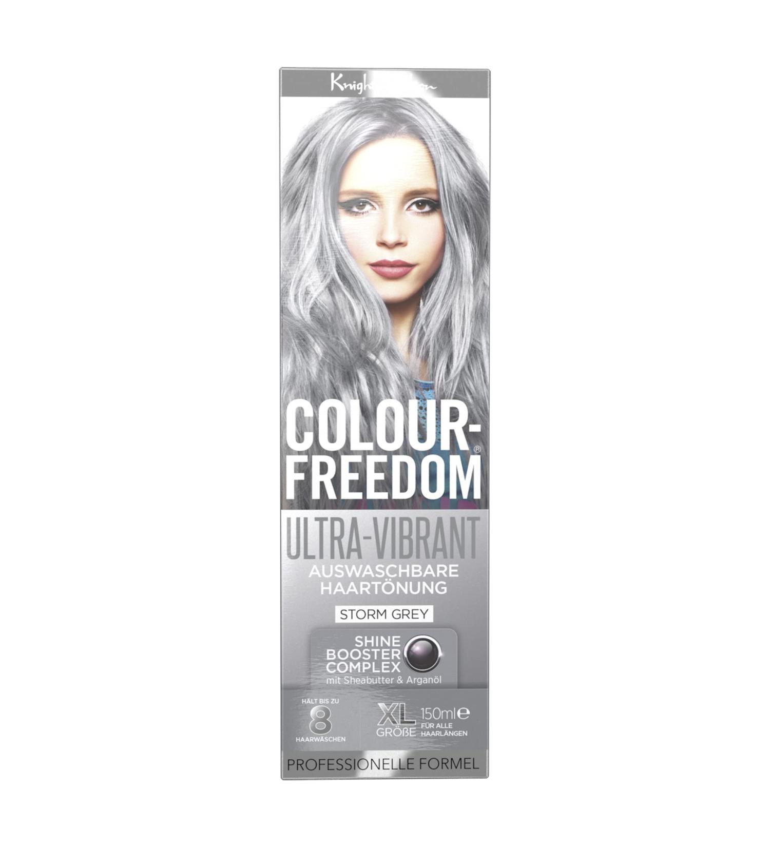 Colour-Freedom Ultra-Vibrant Storm Grey XL 150 ml washable hair dye