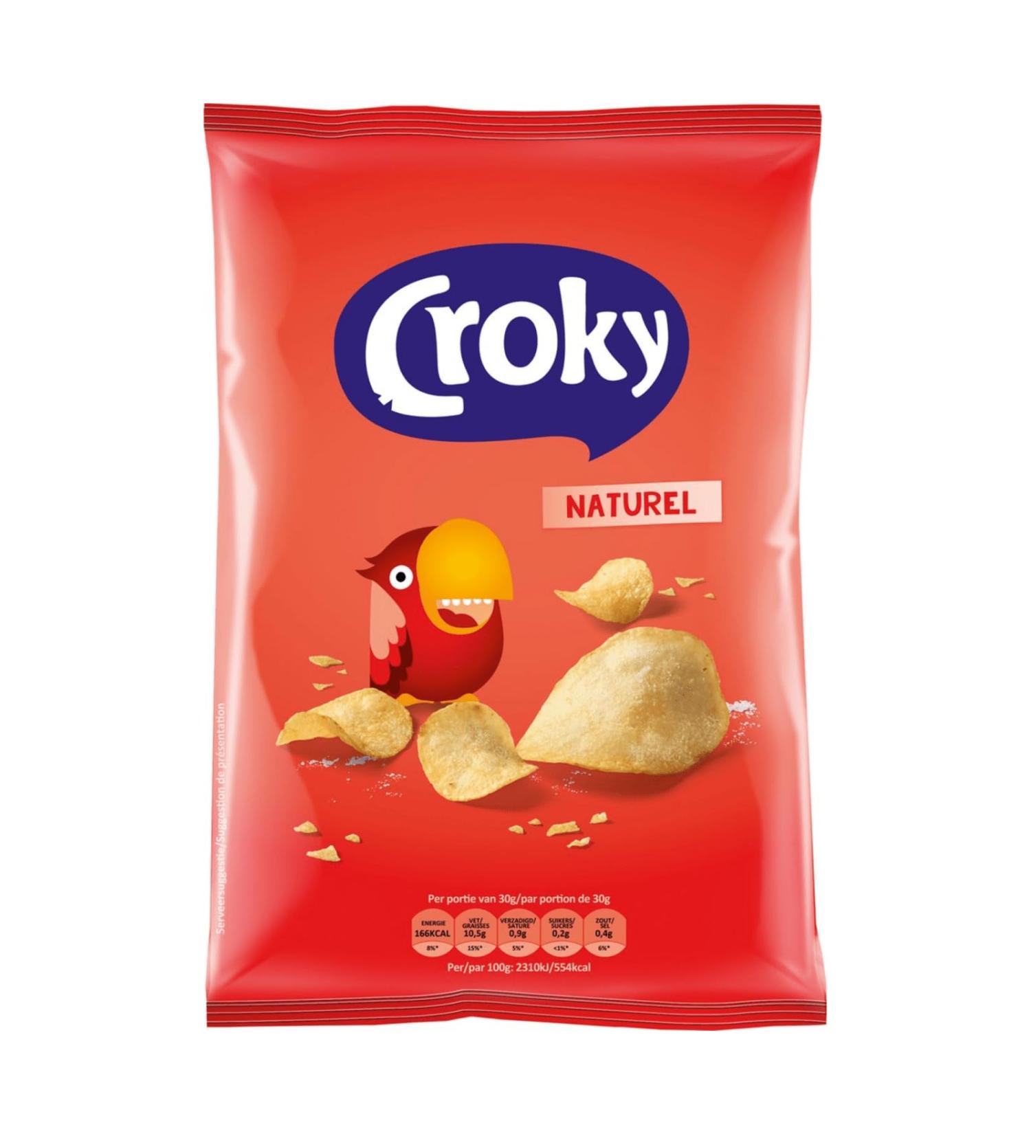  Croky Croky Naturel 40 grams - box of 20 sachets - Buy Online on GoSupps.com