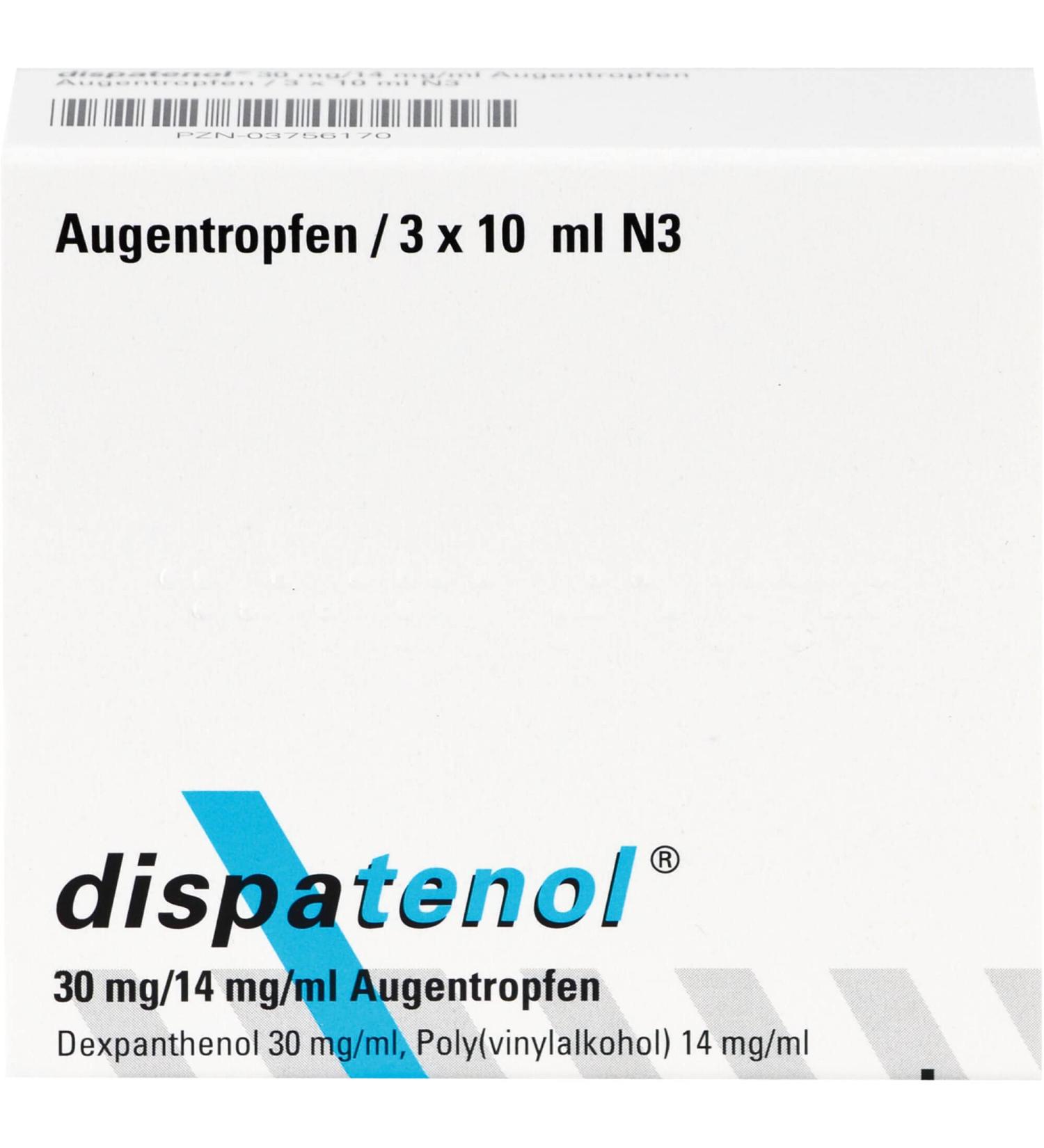 Dispatol eye drops 3x10 ml