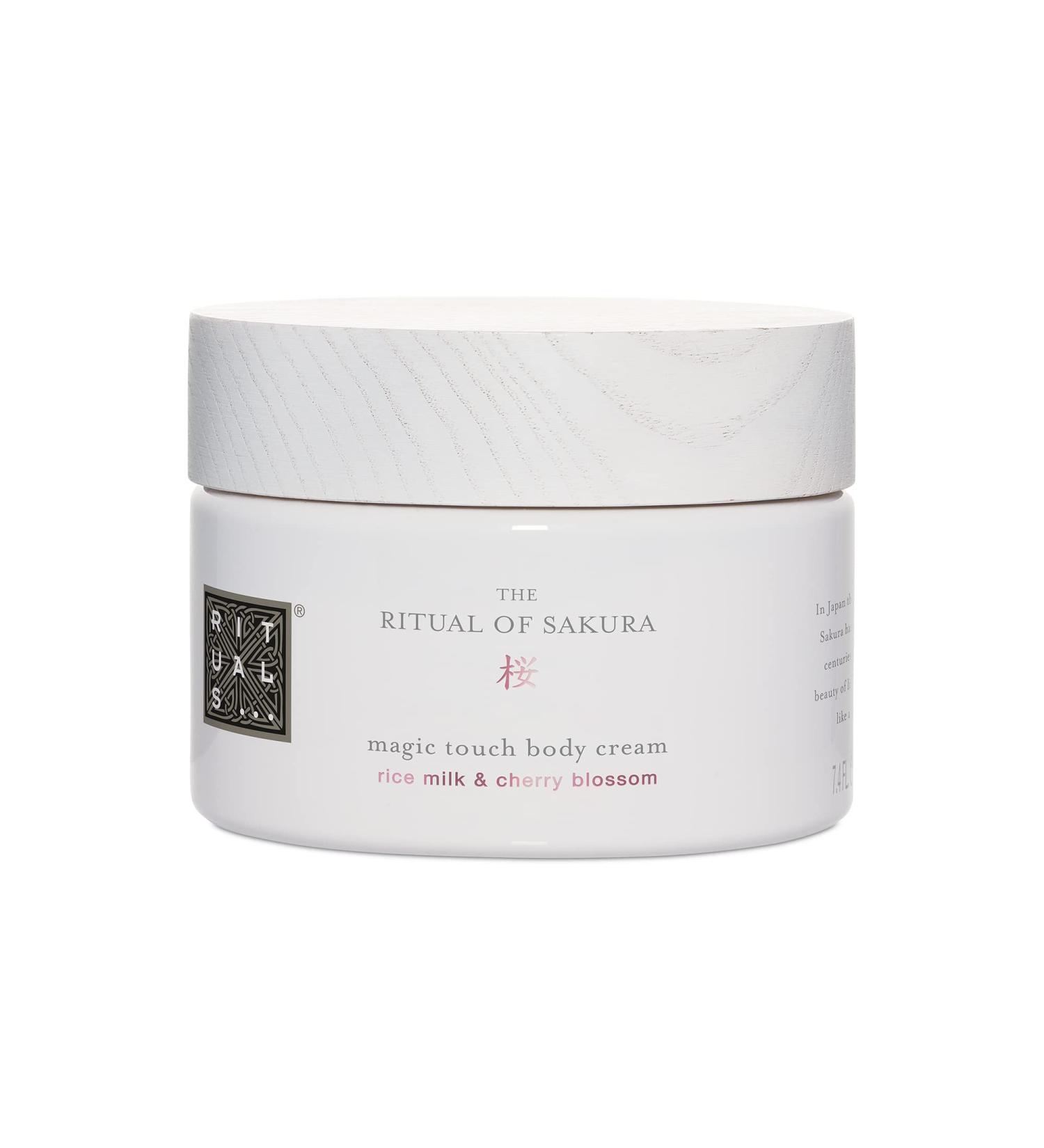 Rituals Body Cream The Ritual of Sakura 220ml - Rice Milk & Cherry Blossom Antioxidants Vitamin E Centella Asiatica - Skin Care & Control - Buy Online on GoSupps.com