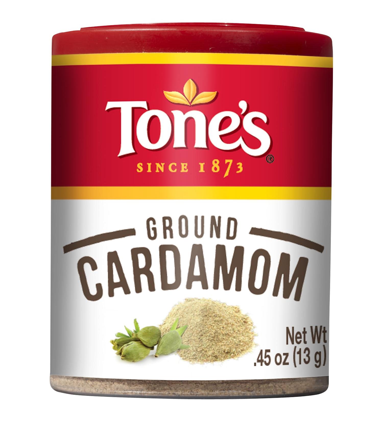 Tone's Lot de 6 mini cardamomes terre 12 8 g