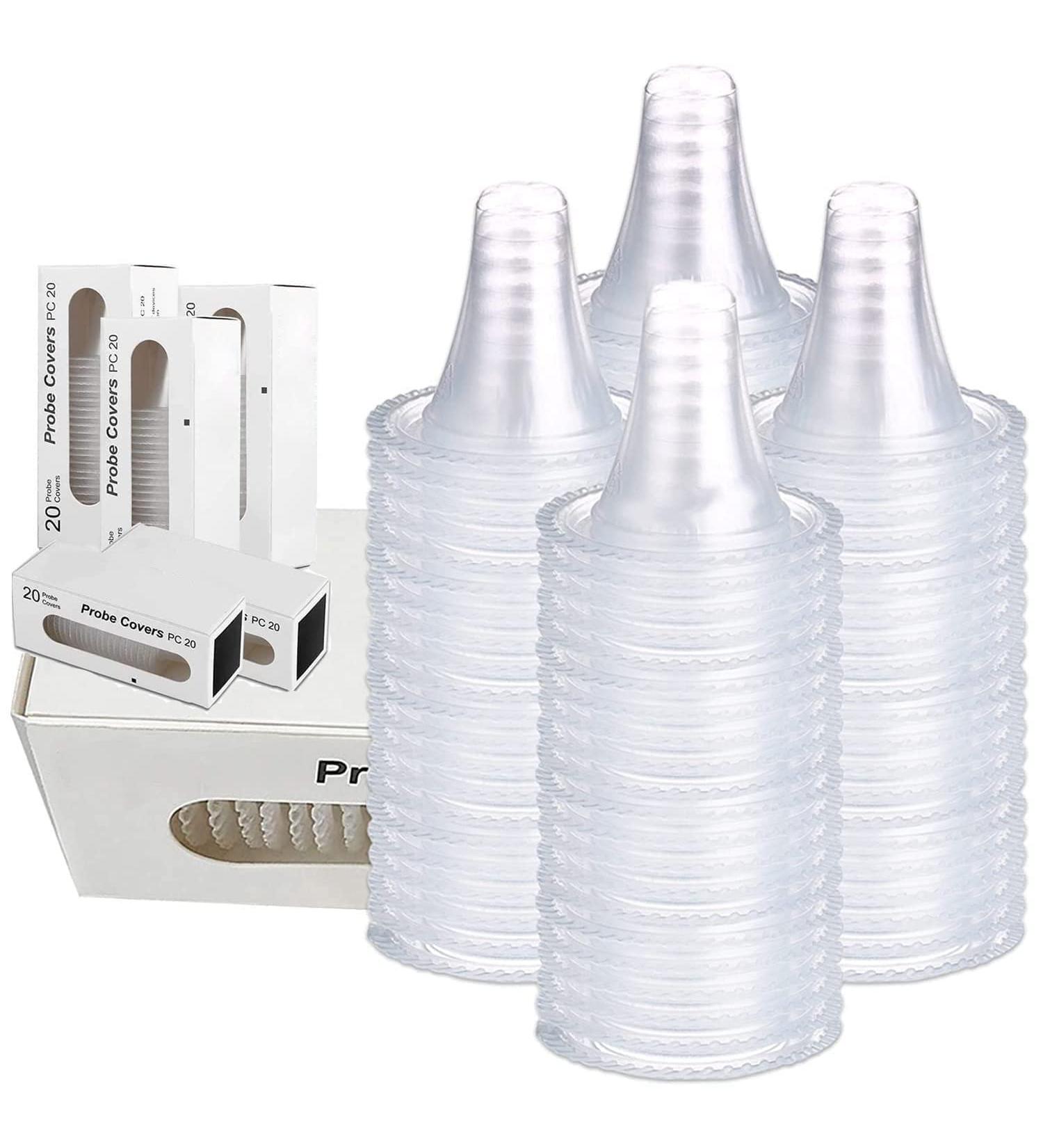 100Pack Ear Thermometer Probe Covers Lens Filters Refill Refill Covers for All themometer Thermometer Models Digital Thermometers Disposable Covers (100) - Buy Online on GoSupps.com