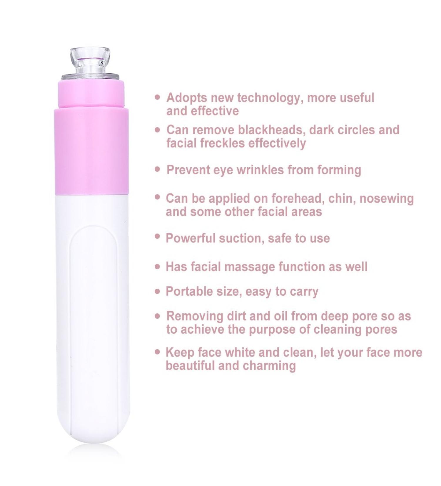 Portable Pore Cleaner & Facial Massager Oil Control Skin Peeling & Brightening Device - Buy Online on GoSupps.com