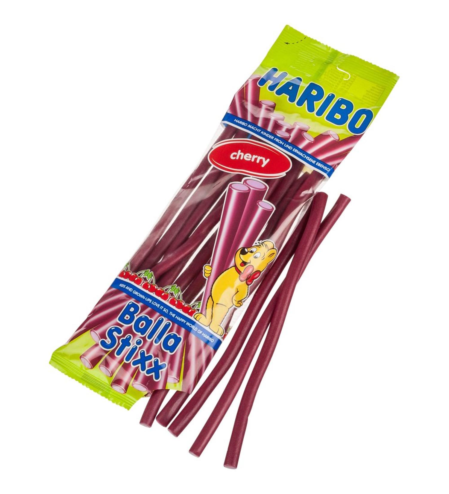  HARIBO Haribo Balla-Balla Sticks Cherry (1 x 200 g) - Buy Online on GoSupps.com