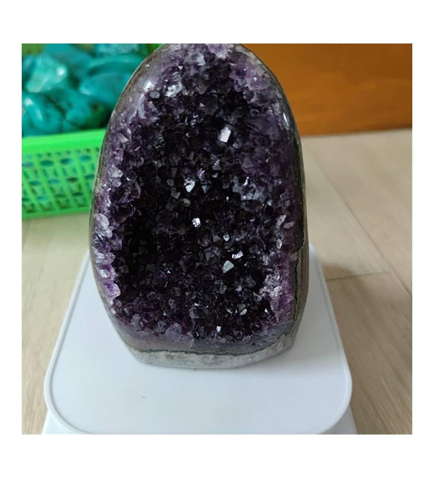 for 1kg Large Amethyst Cluster Geode Crystal Quartz Cut Base Amethyst Specimen Uruguay - Buy Online on GoSupps.com