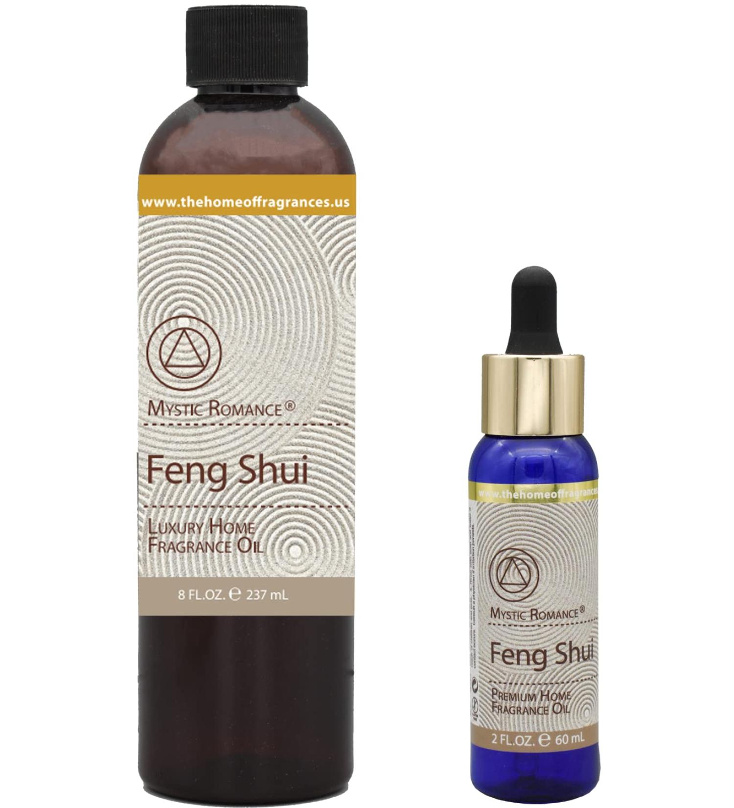 The Home of Fragrances - Set of 2 Bottles of Fragrance Oils - 2oz & 8oz (Feng Shui)
