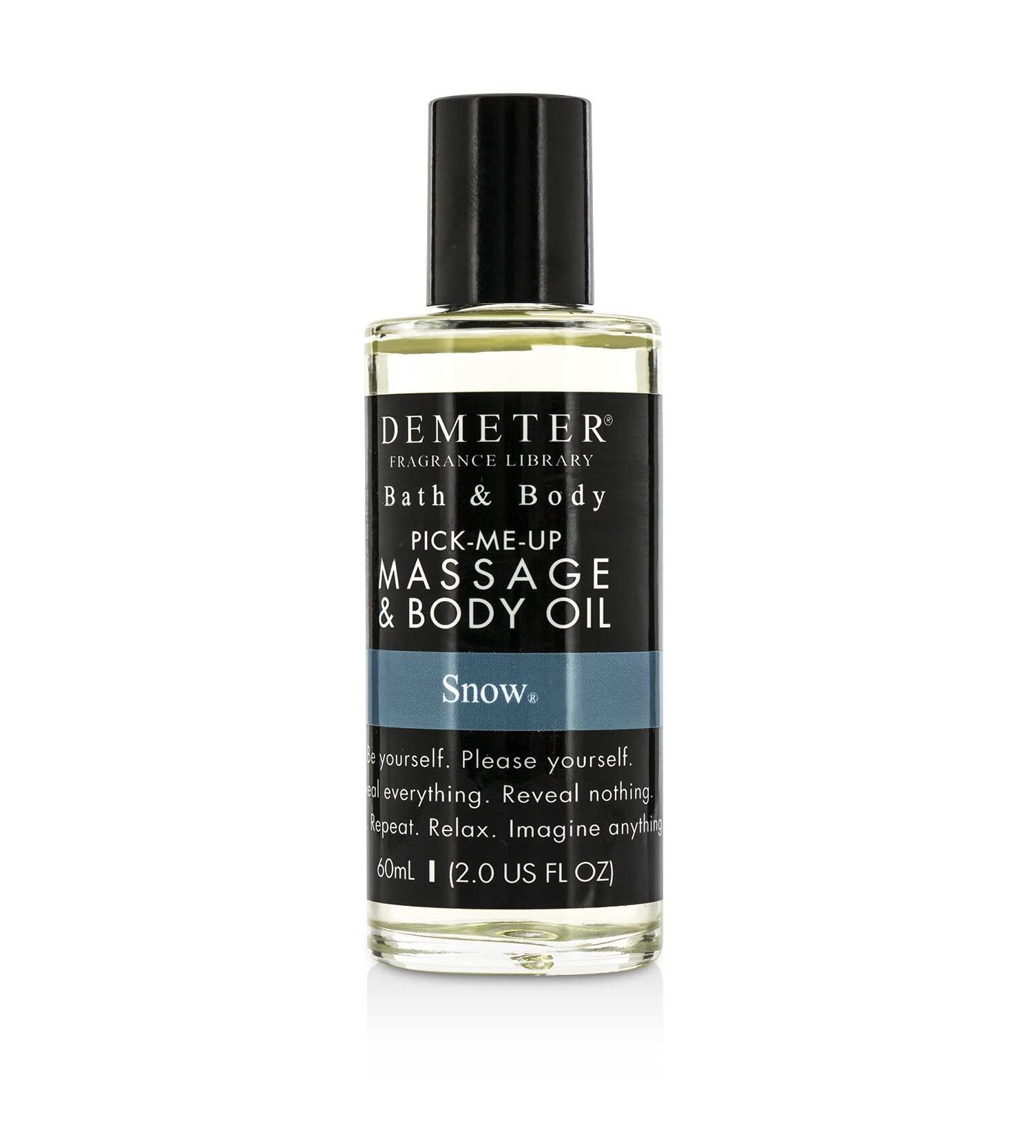 Demeter Snow Massage & Body Oil 60ml - Nourish Your Skin with Luxurious Body Oil | International Shipping Available - Buy Online on GoSupps.com