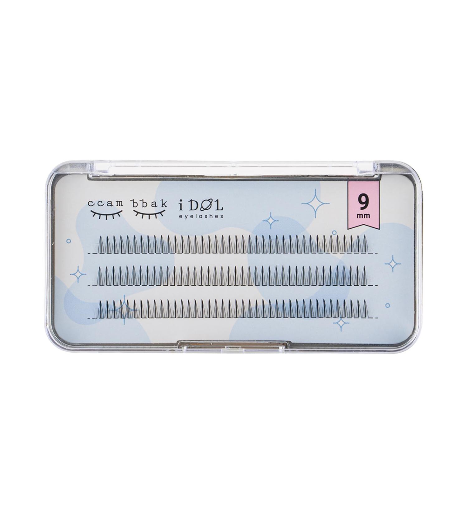 CCAMBBAK I-dol Natural False Eyelashes - Handmade Lightweight Individual Lash Extensions 9mm K-Beauty - Buy Online on GoSupps.com