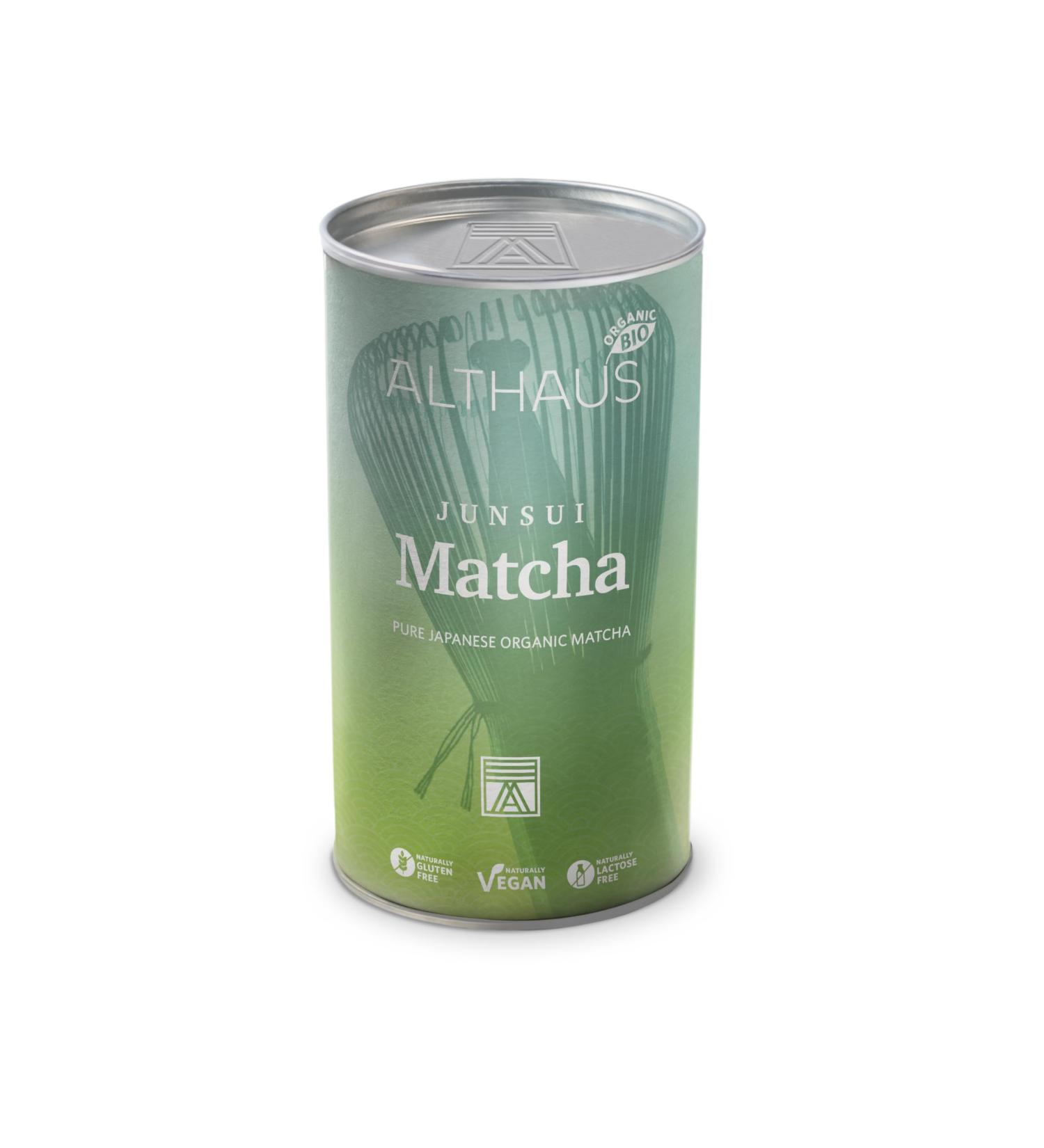 Avanti Althaus Junsui Matcha Green Tea 150g Japanese Powder Tea Vegan & Gluten Free