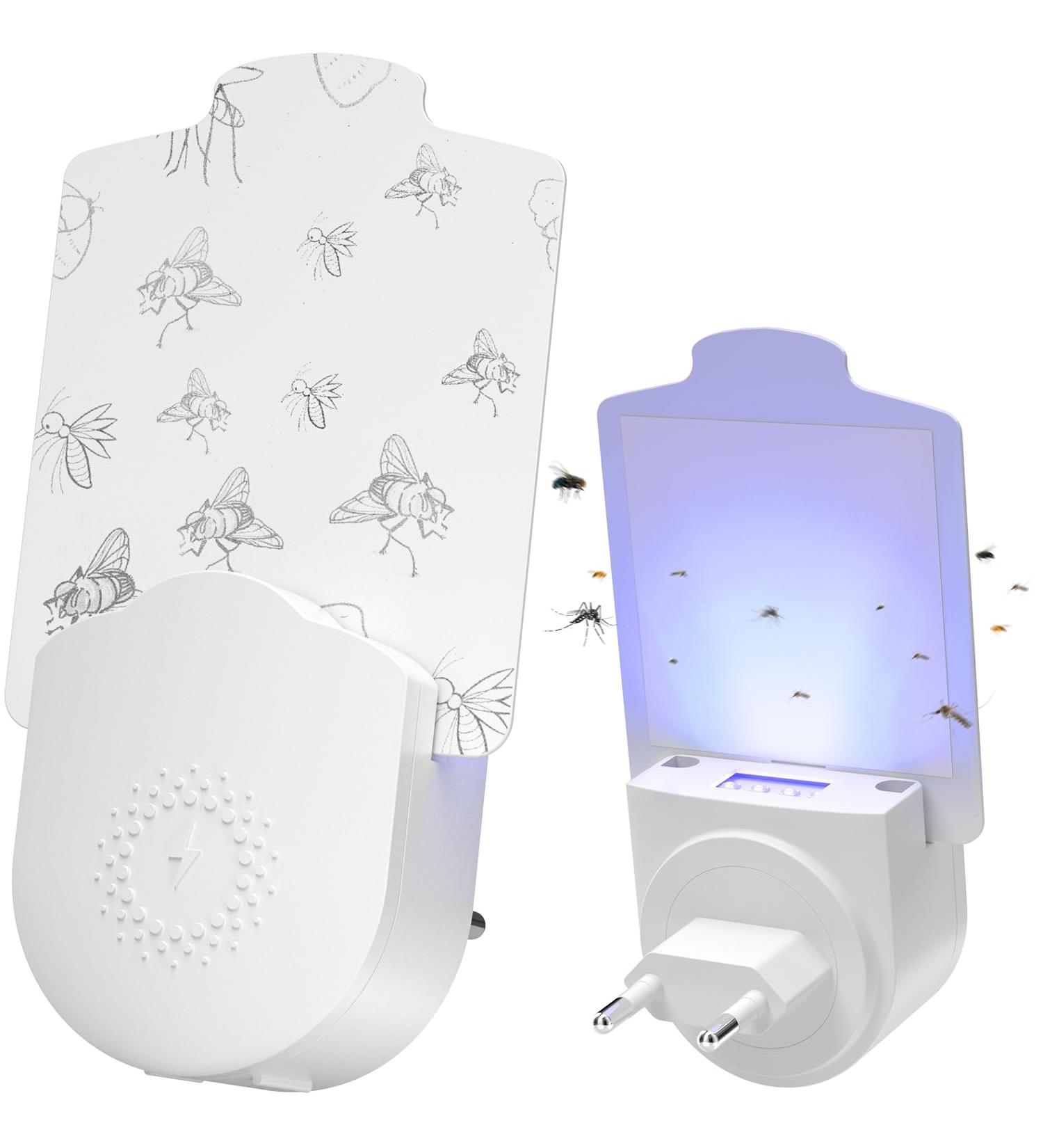 YISSVIC Electric Fruit Fly Trap with UV Light & 5 Stickers - Effective Kitchen & Interior Solution - Buy Online on GoSupps.com
