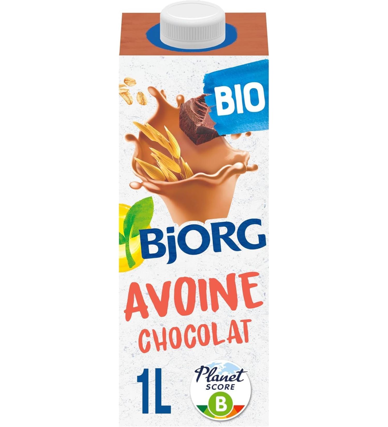 BJORG- Boisson Avoine Cacao - La brique de 1l - Buy Online on GoSupps.com