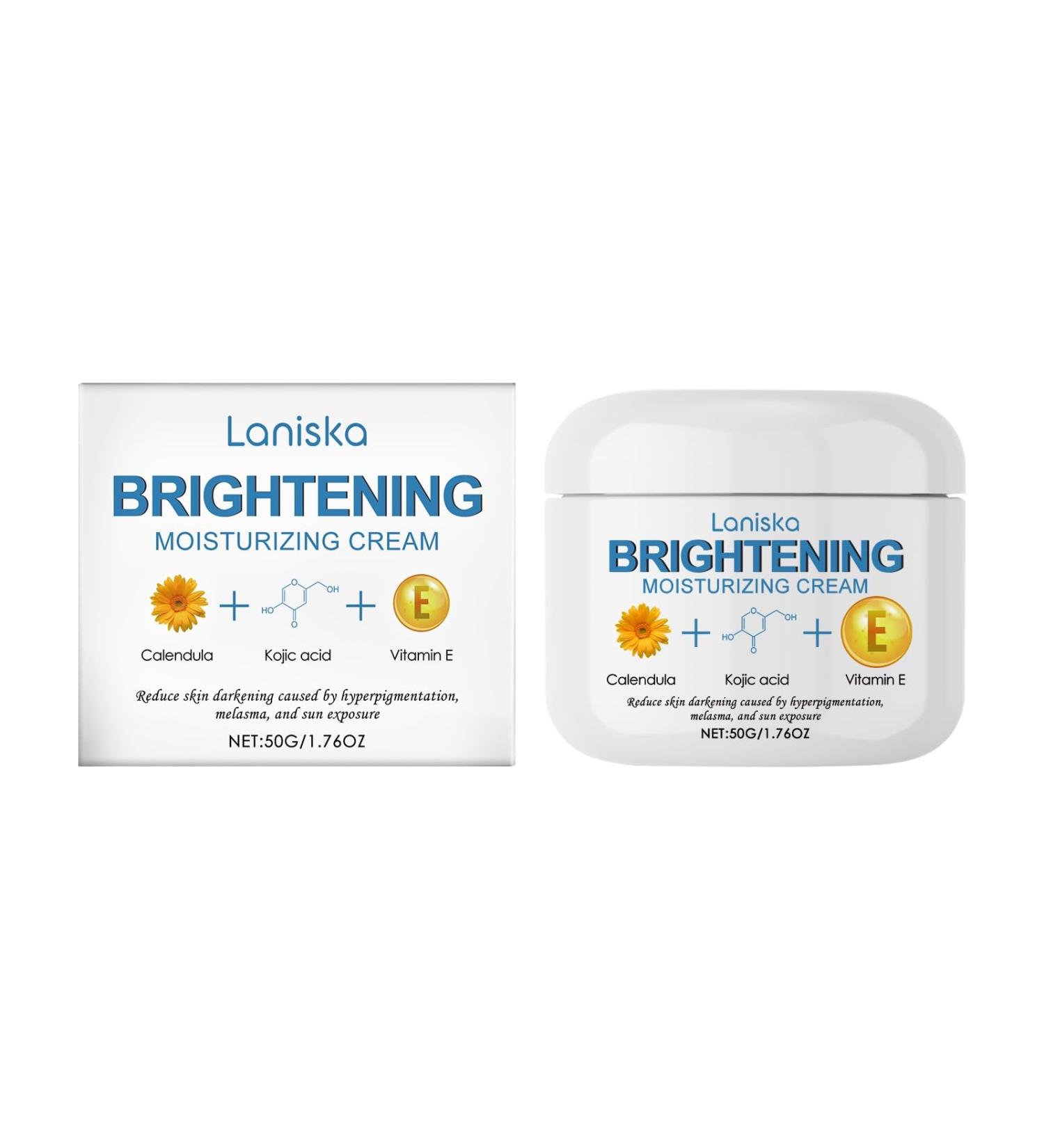 rabuu Lightweight Face Moisturizer Cream For Daily Hydration Brightens Skin Tone & Reduces Dark Spots Non-Greasy Formula - Buy Online on GoSupps.com
