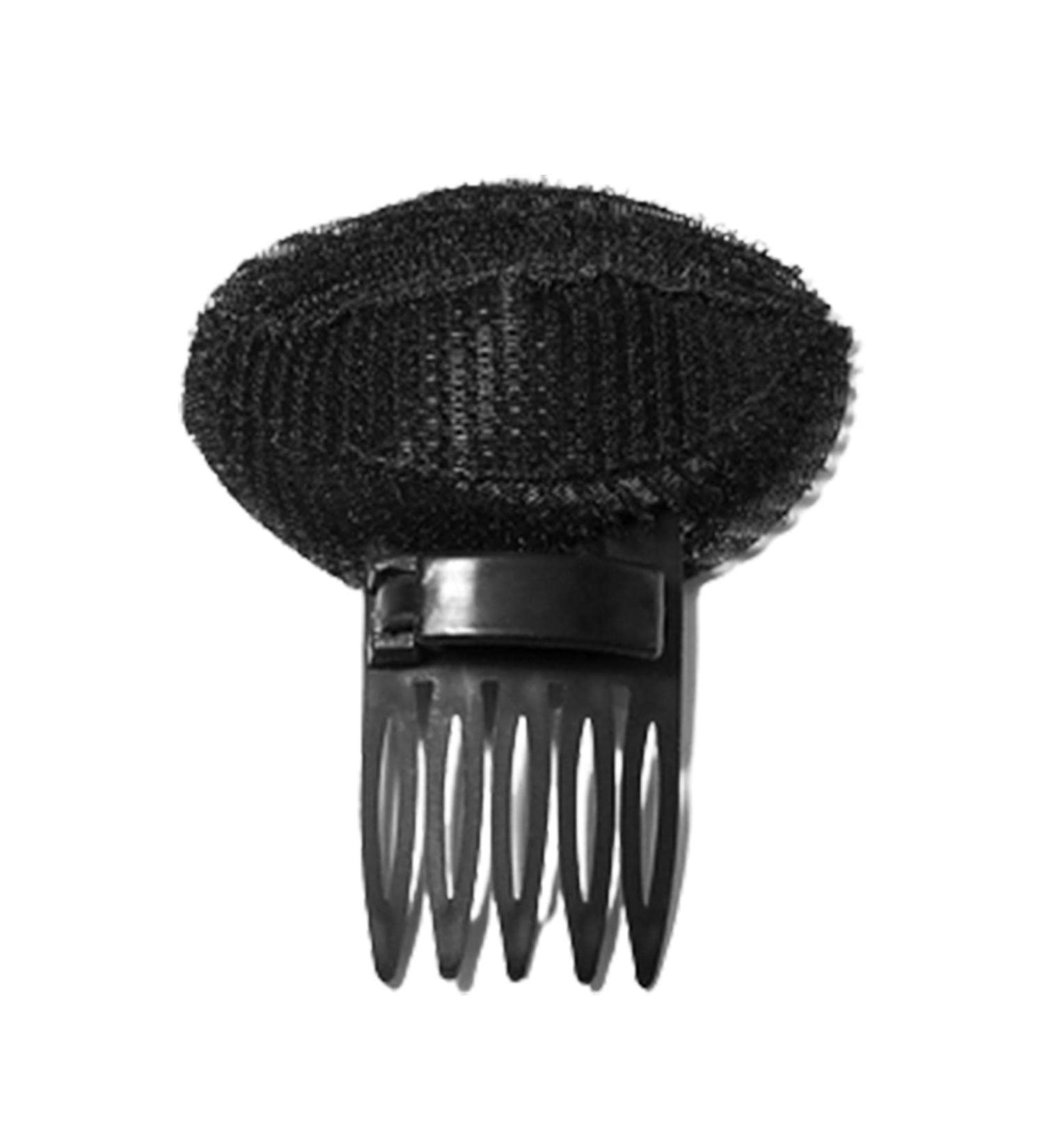 flufy Hair Pad Hair Bump Clip Sponge Small Invisible Hair Puff Hair Head Cushion Hair Sponge Clip Hair Base Instant Hair Volumizing Clip Hair Volume Hair Comb Clip For Girls Black - Buy Online on GoSupps.com