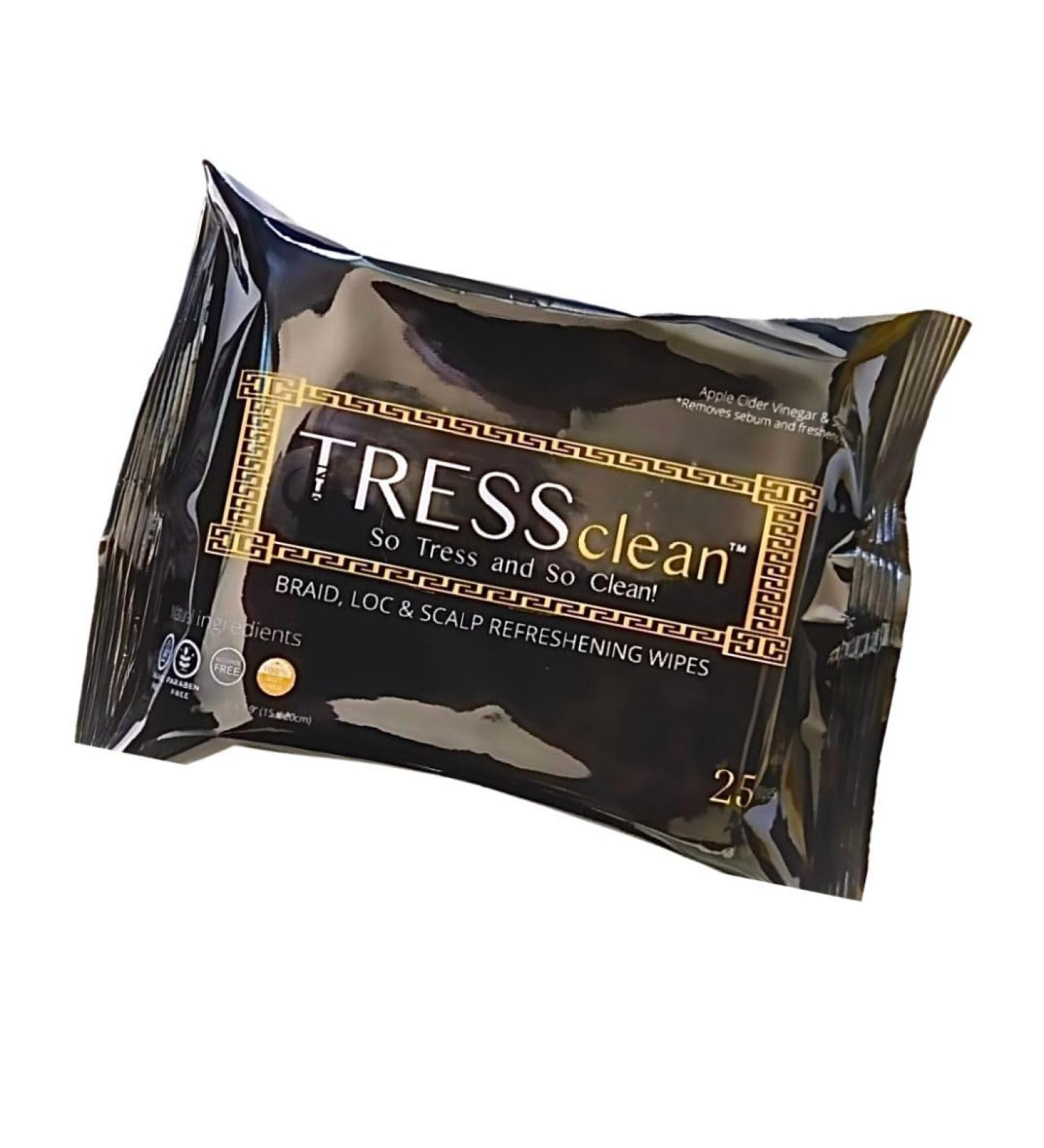 All-Natural Essential Oil Braid & Loc Cleansing Wipes | Rinse-Free Scalp Detox & Refresh | Soothing Shampoo Wipes for Braids & Locs - Buy Online on GoSupps.com