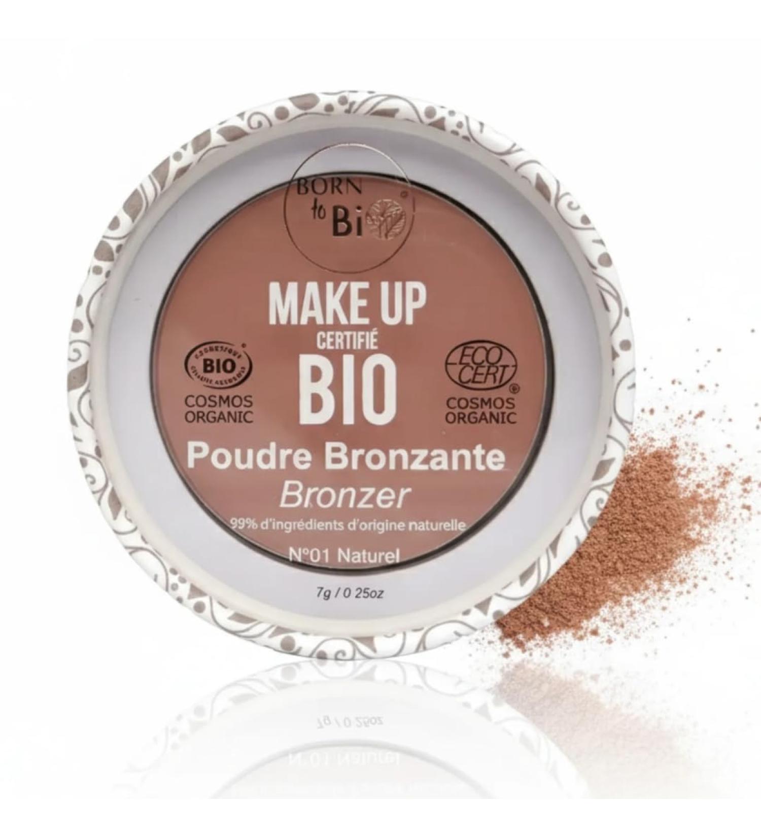  Born to Bio Organic Bronzing Powder Organic Sun Powder - No. 1 Natural - Buy Online on GoSupps.com