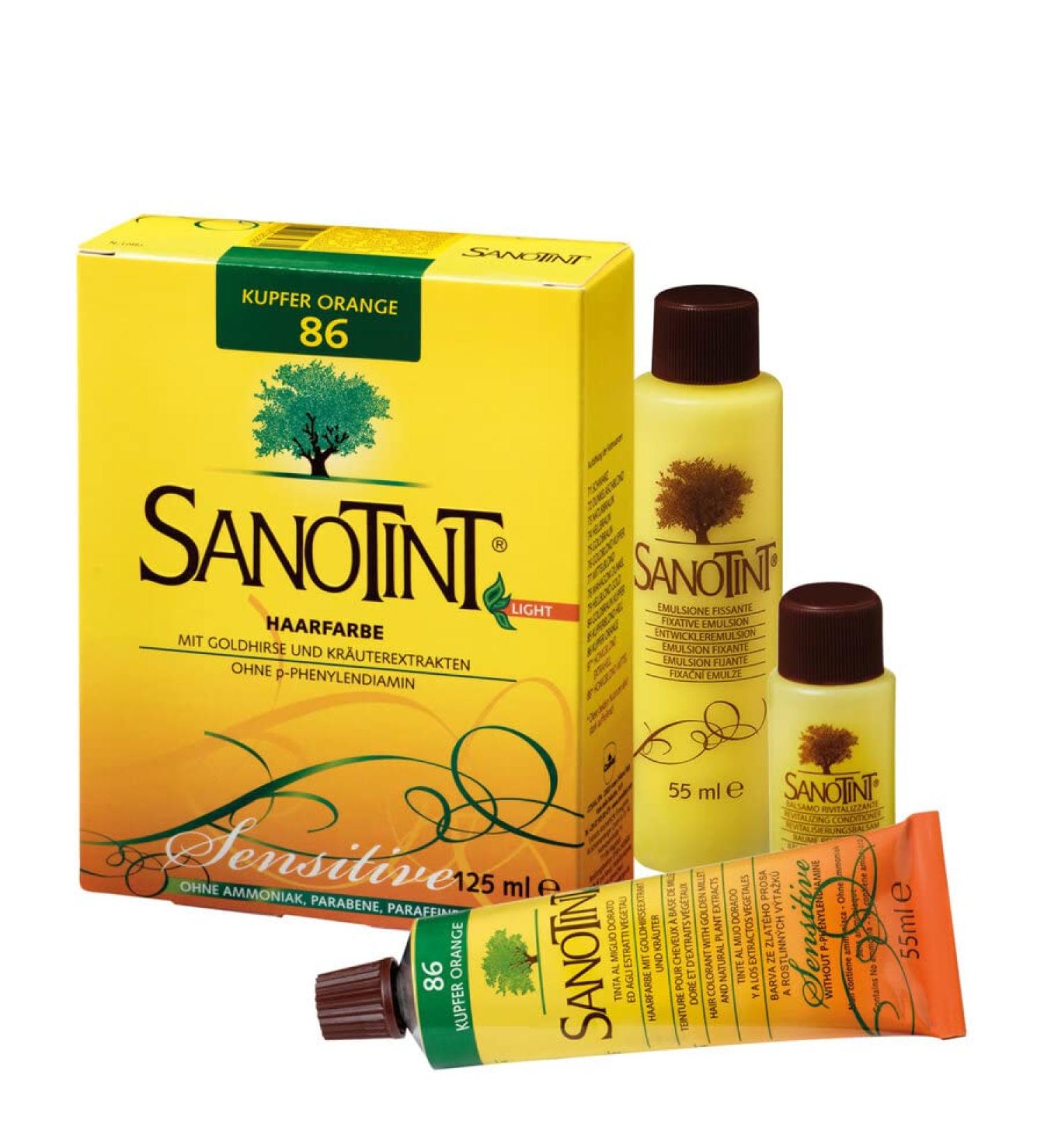 SANOTINT sensitive 86 Copper Orange (0.12L)