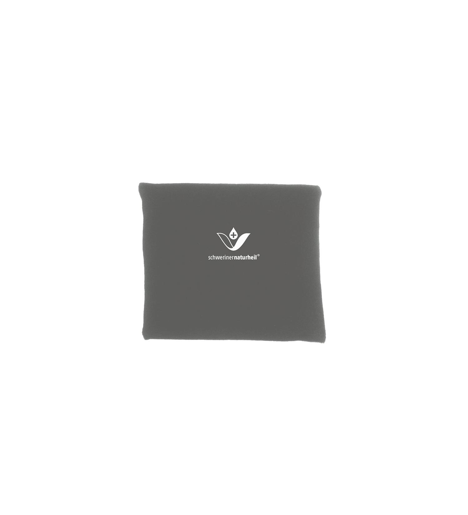 Moor Heat Pad 22x19 cm Fleece Cover in Basalt Grey | Hot Water Bottle & Heating Pad for Ultimate Comfort - Buy Online on GoSupps.com