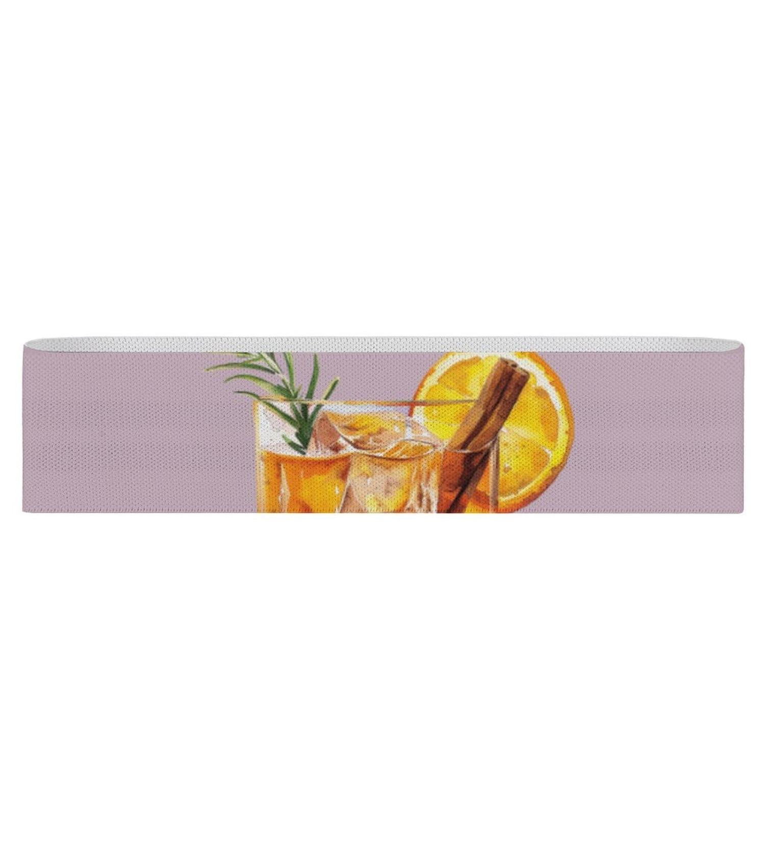Shop High-Quality Cocktail Printed Resistance Bands | Elastic Leg Bands for Fitness & Exercise | International Shipping Available - Buy Online on GoSupps.com