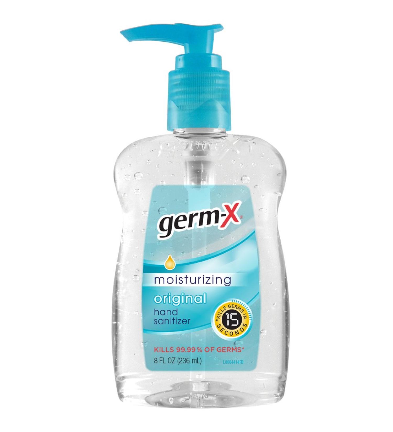 Germ-X Hand Sanitizer  Original  Pump Bottle  8 Fluid Ounce